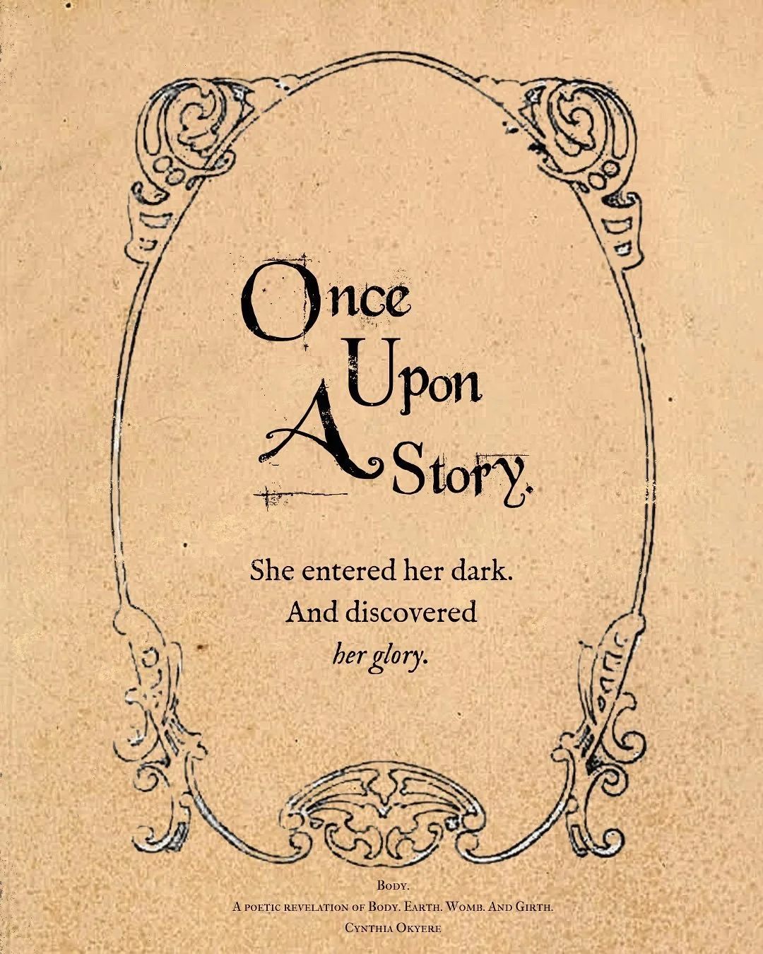Once Upon a Time. &mdash; Time, Time. 🫖 🕰️ 

To those who do not know me, 
Cynthia is my name. 

Welcome to the Garden,
welcome to my page.
We do not produce here, 
but we surely do create. 

And the garden is a blooming 
for those who know to wait