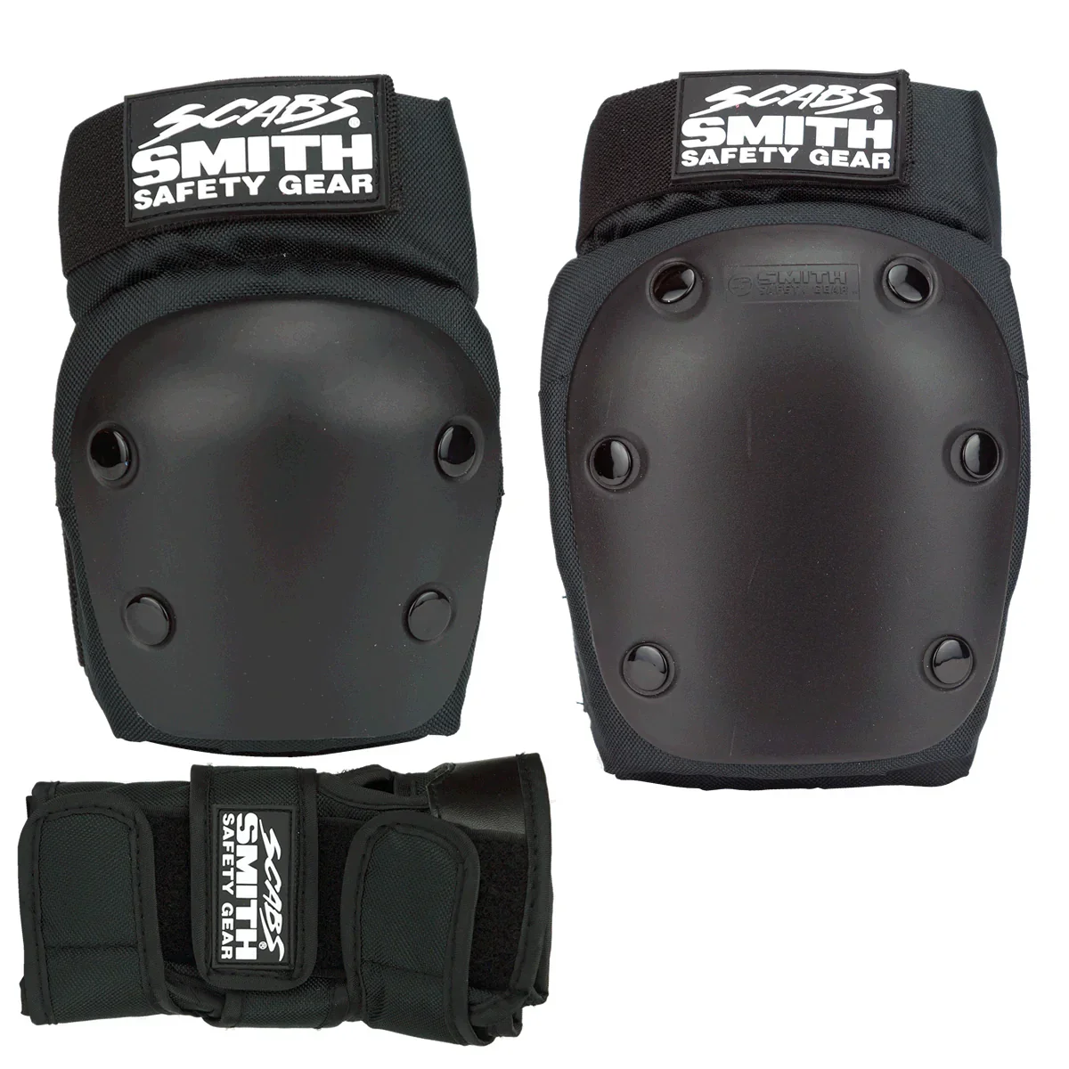 SMITH SCABS TRI PACK BLACK Protective Gear