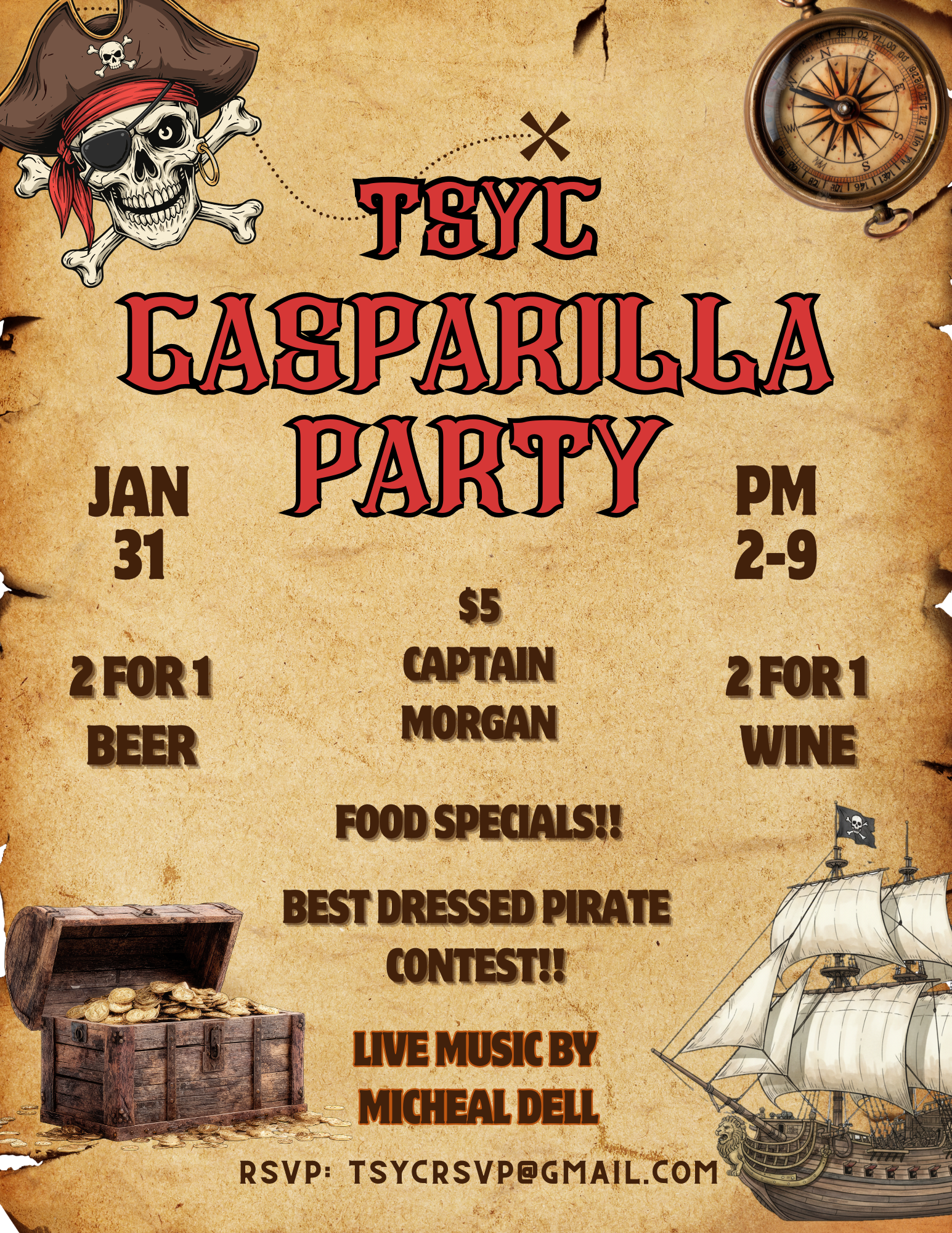 Gasparilla Party