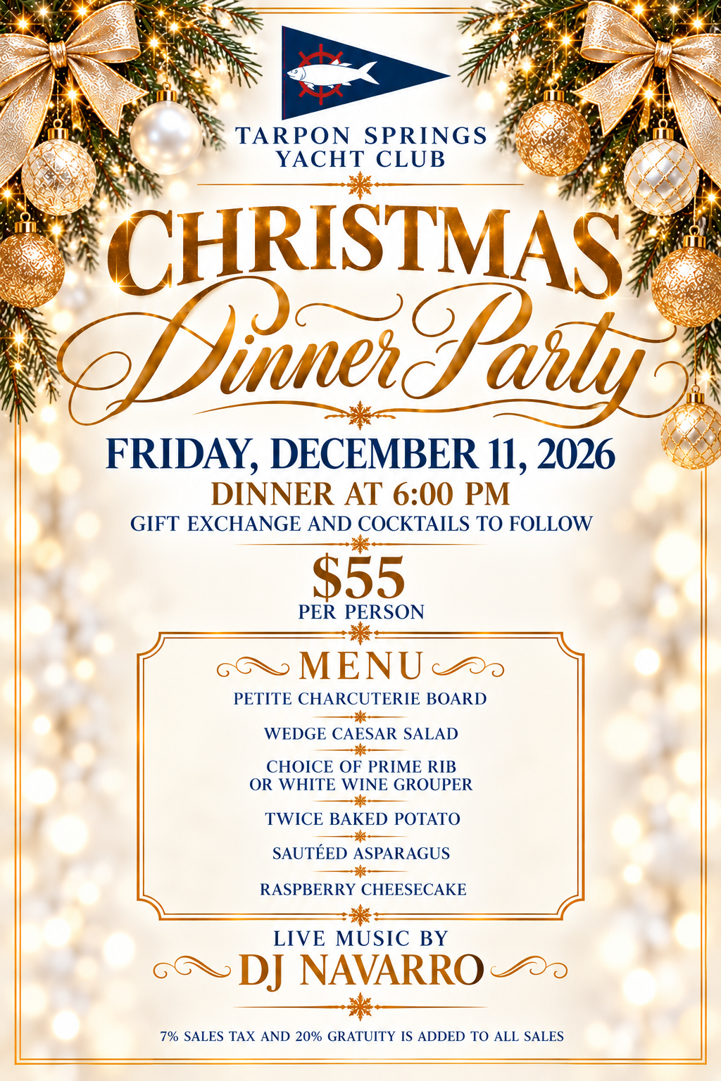 Christmas Friday Dinner
