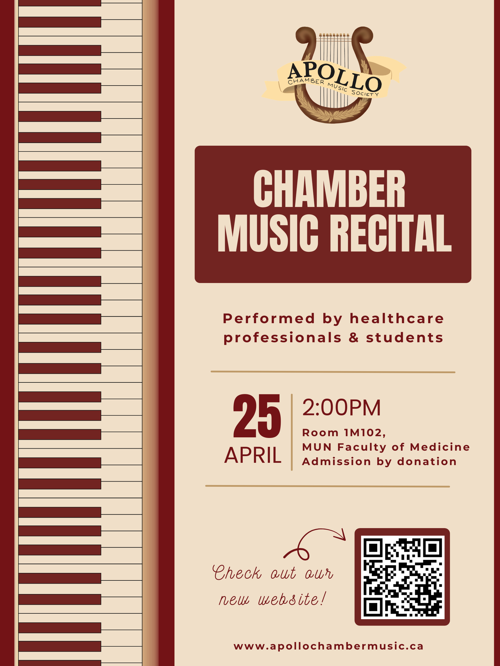 Chamber Music Recital - performed by healthcare professionals and students!