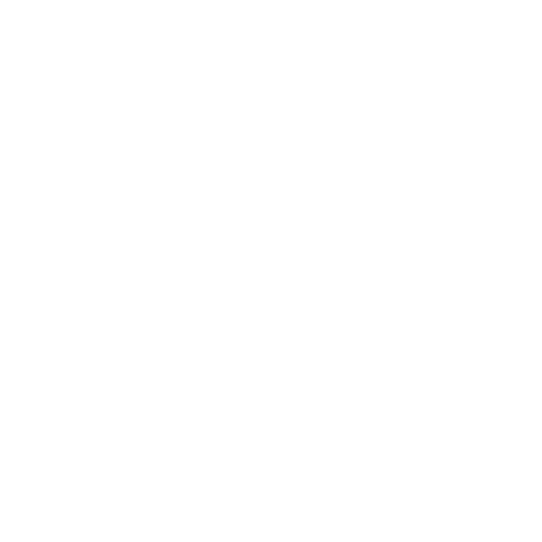 Icon of a smartphone with a home button and a front-facing camera on a black background.