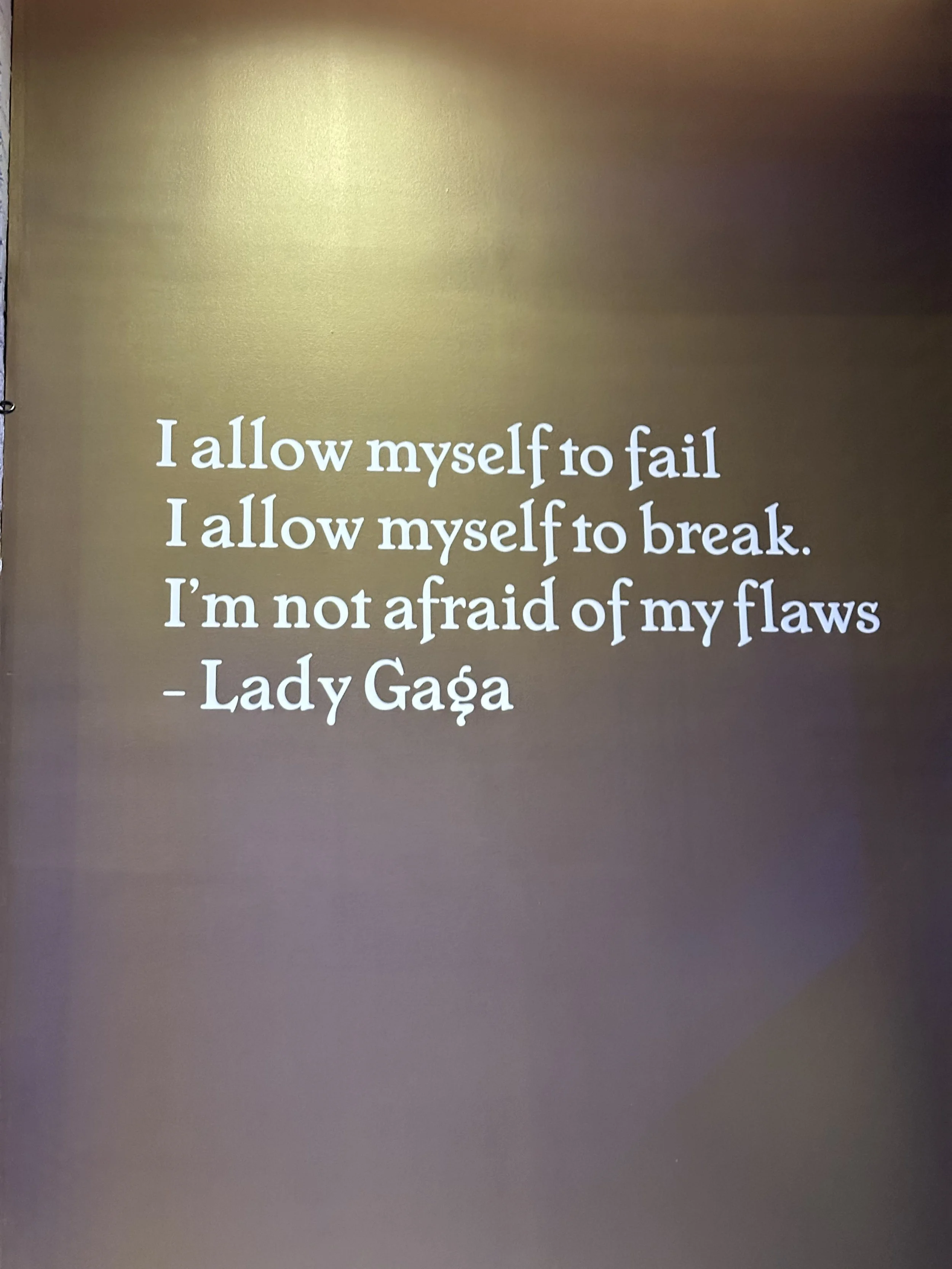Quotes line the walls at Henry's Gymnasium