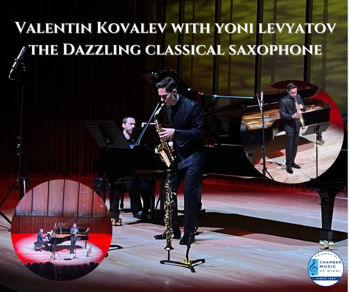 What an unforgettable night! ✨

Thank you to everyone who came out and shared this beautiful evening with Miami Chamber Music. Your support means everything to us, and it&rsquo;s because of this community that chamber music continues to thrive here i