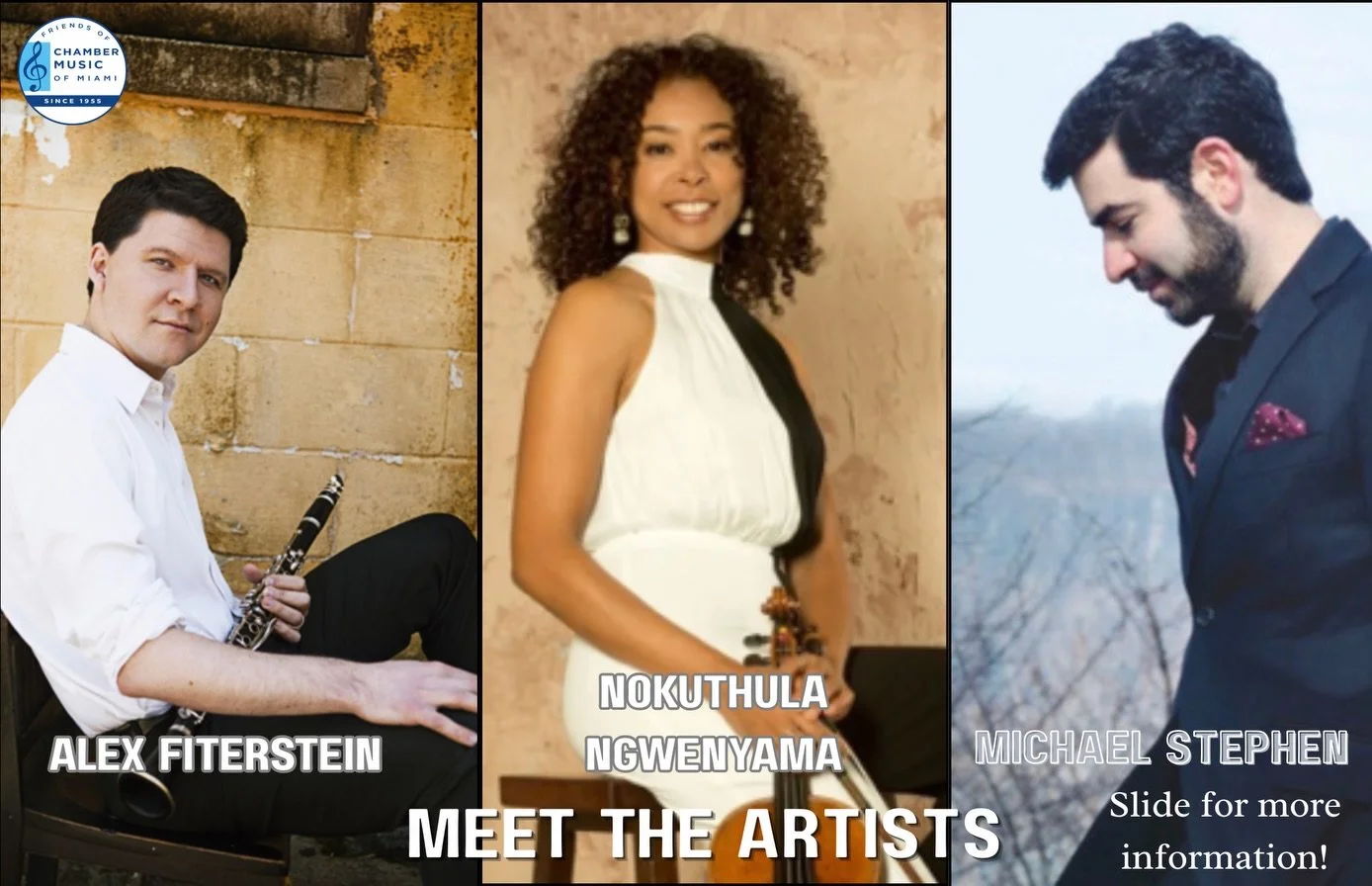 Three performer-composers-clarinetist Alexander Fiterstein (@fiterstein_clarinet ), violist Nokuthula Ngwenyama (@thulamusic), and pianist Michael Stephen Brown (@michael_stephen_brown) -share a stage to play the canon and their own music.
You&rsquo;