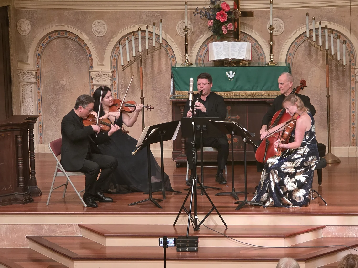 New York Philharmonic Quartet with clarinetist Alexander Fiterstein