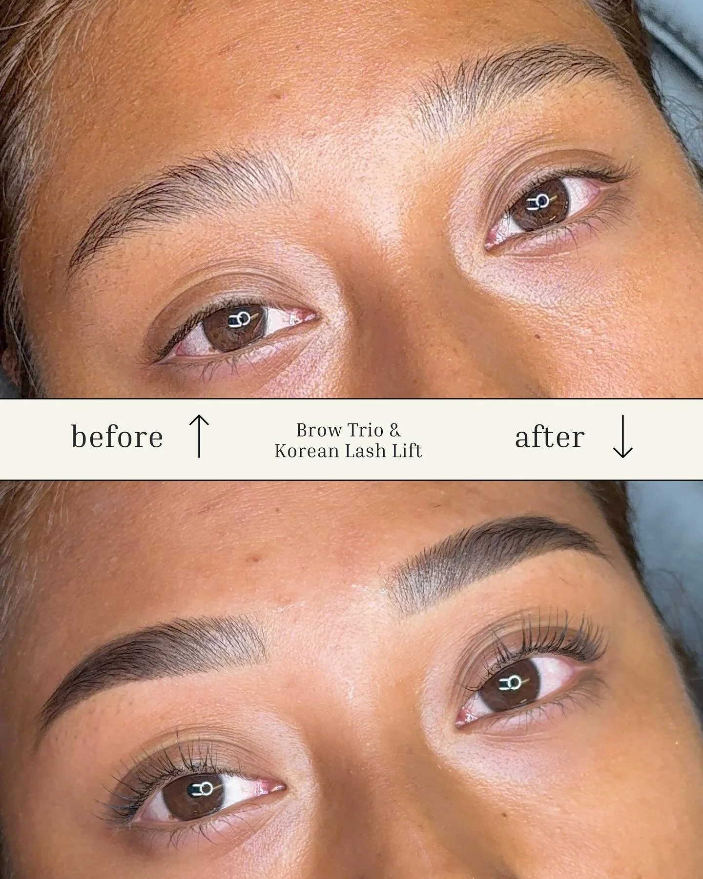 Book the ultimate bundle - brows &amp; lashes 

Brow trio includes brow lamination, tint and wax. ALL of my brow services include brow mapping so you can see the shape before any waxing or trimming is done 

I offer traditional lash lifts for the gir