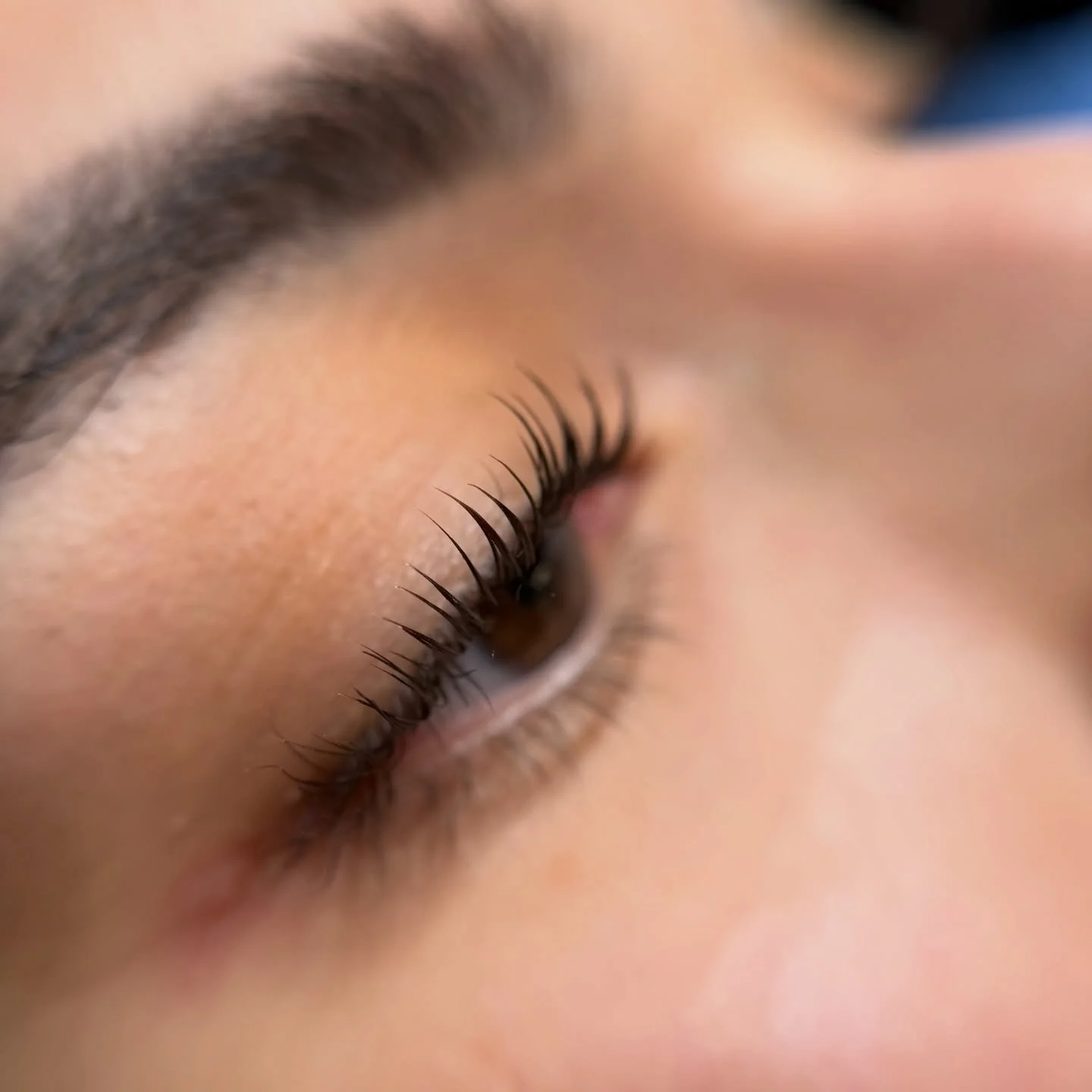 Lifted, moisturized, and healthy - the motto for my Korean lash lifts 🤩 #koreanlashlift