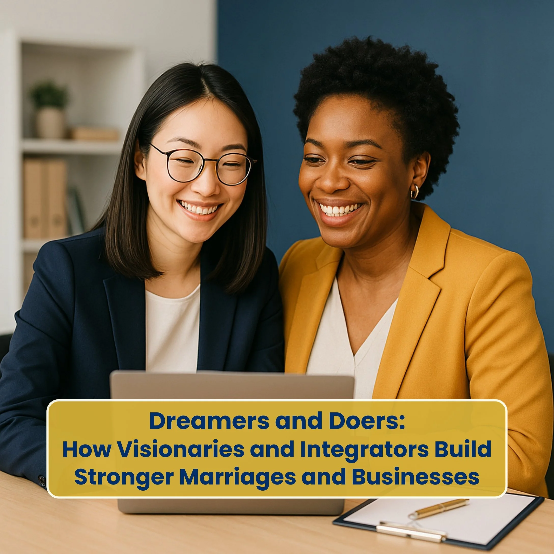 Dreamers and Doers: How Visionaries and Integrators Build Stronger Marriages and Businesses