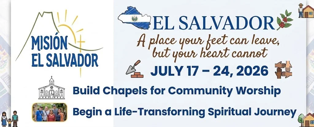 Help Us Build & Serve! You can literally help us lay the bricks! Join our next Misión from July 17–24, 2026. If you’ve felt a tug in your heart to serve, this is your sign.