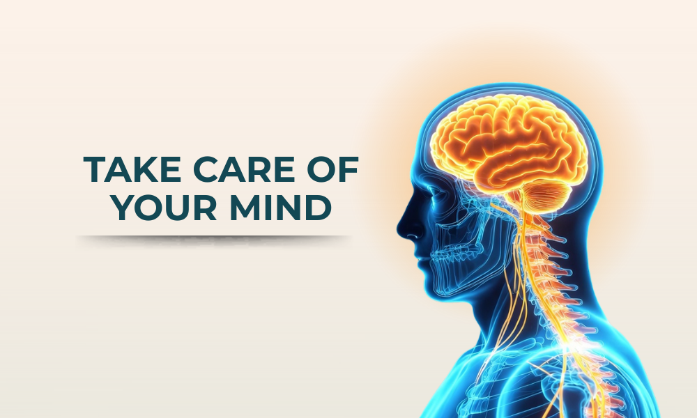 supports physical health, take care of your mind