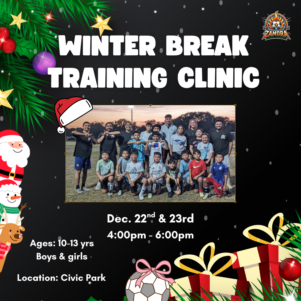 Winter Break Training Clinic