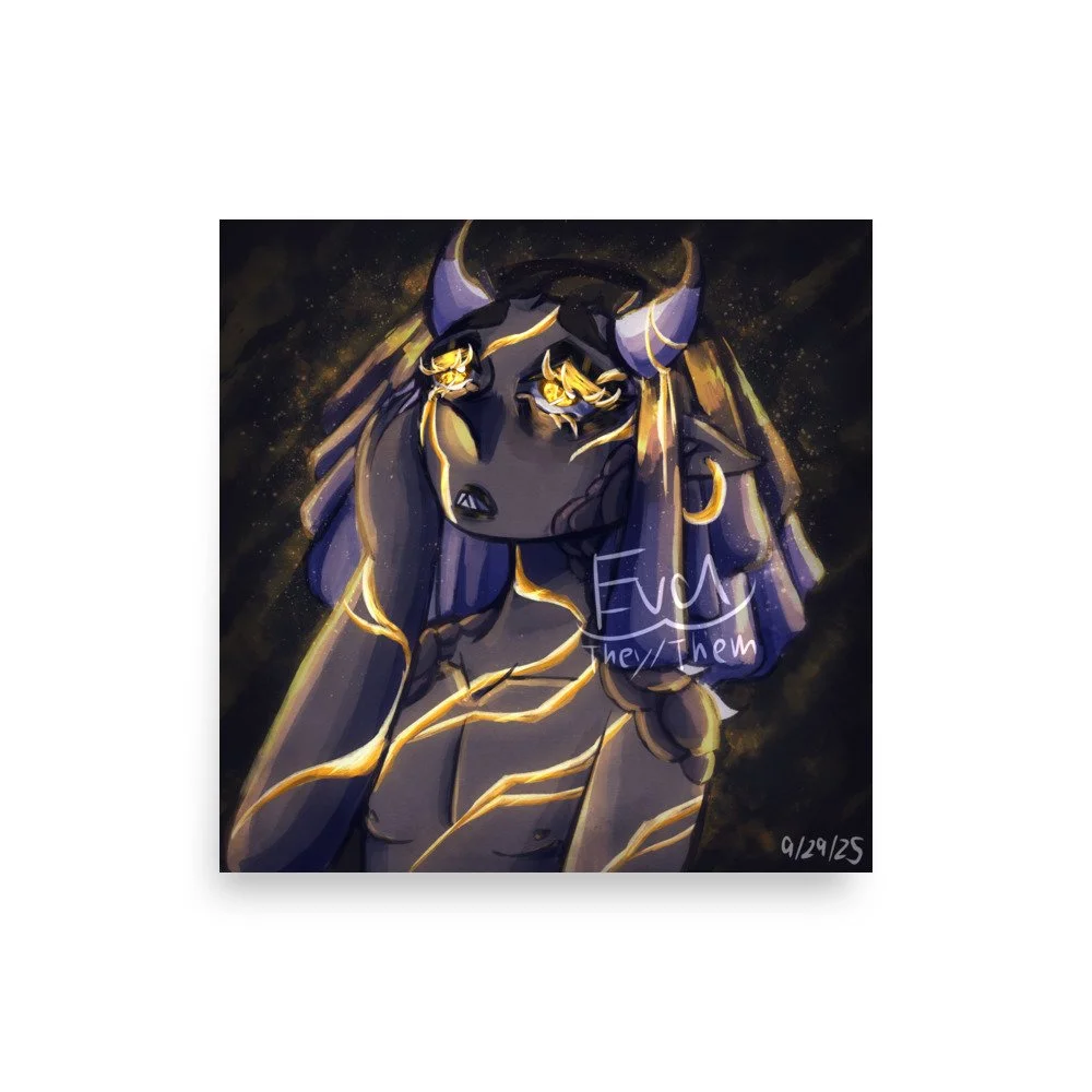 Kintsugi Dragon — GraciousEvaArt
