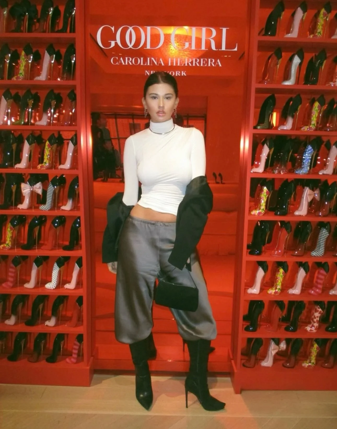 @sophiiaraee at the @carolinaherrera Good Girl event💌✨

#carolinaherrera #carolinaherreragoodgirl👠 #nyfw #newyorkfashionweek #fragrancelover