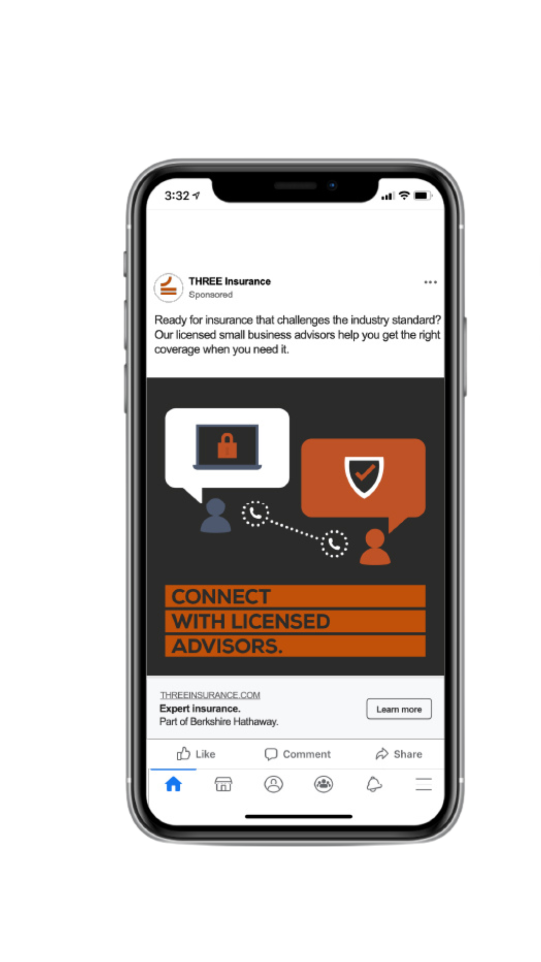 Social Ad 5: Connect with licensed advisors.