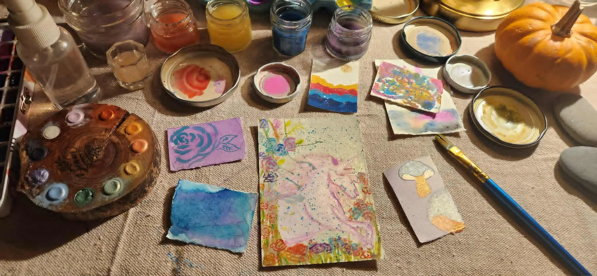 Paint Practice Set up 