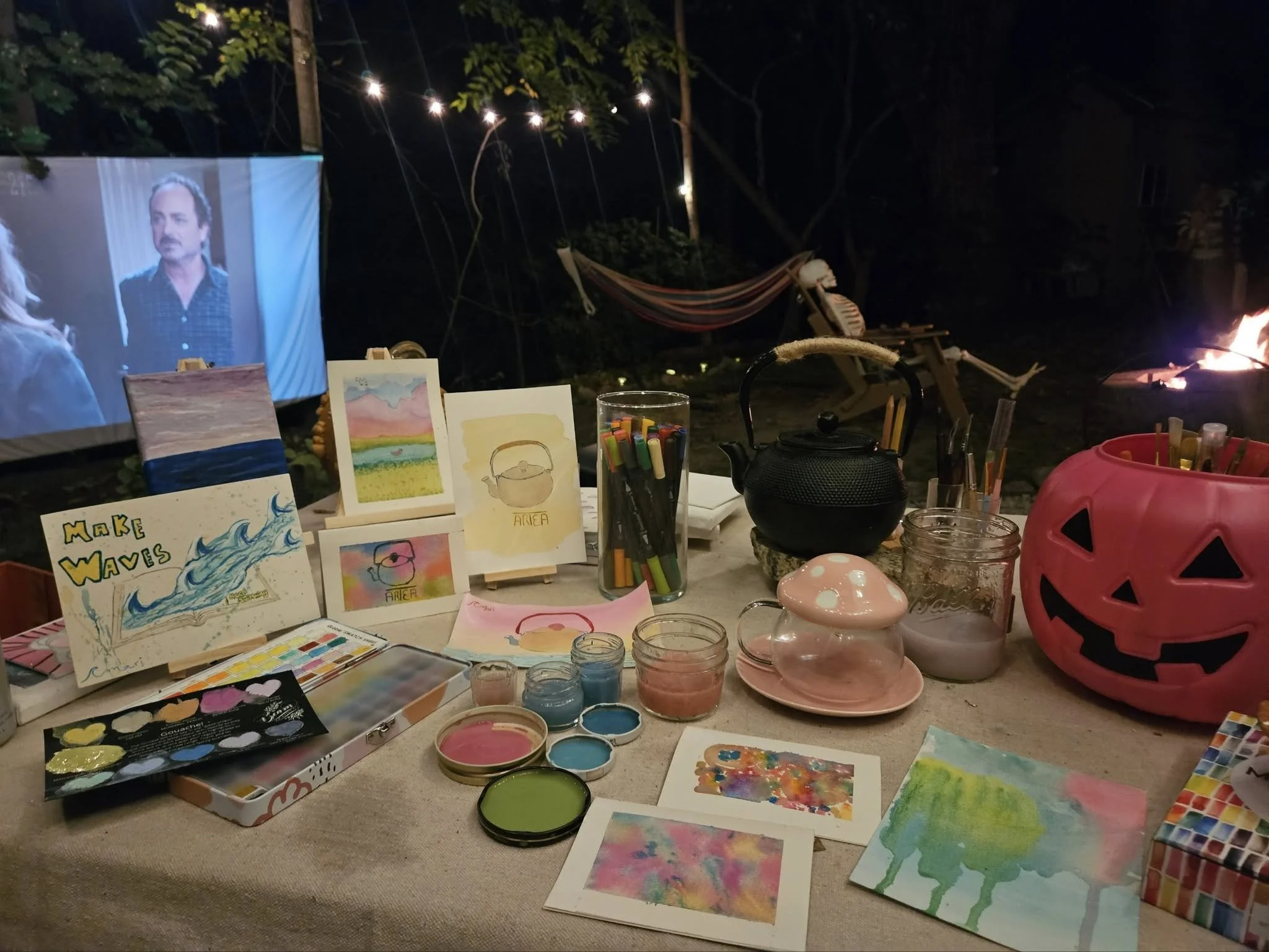 Netflix's,  Picnic & Paint! 
