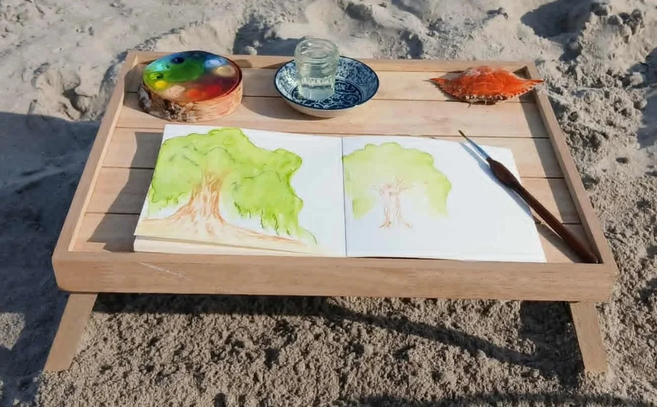 Beach Mini Table Setup 