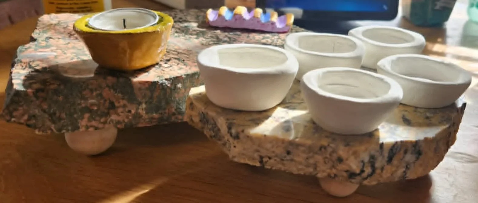 Pinched pots - ready to paint 