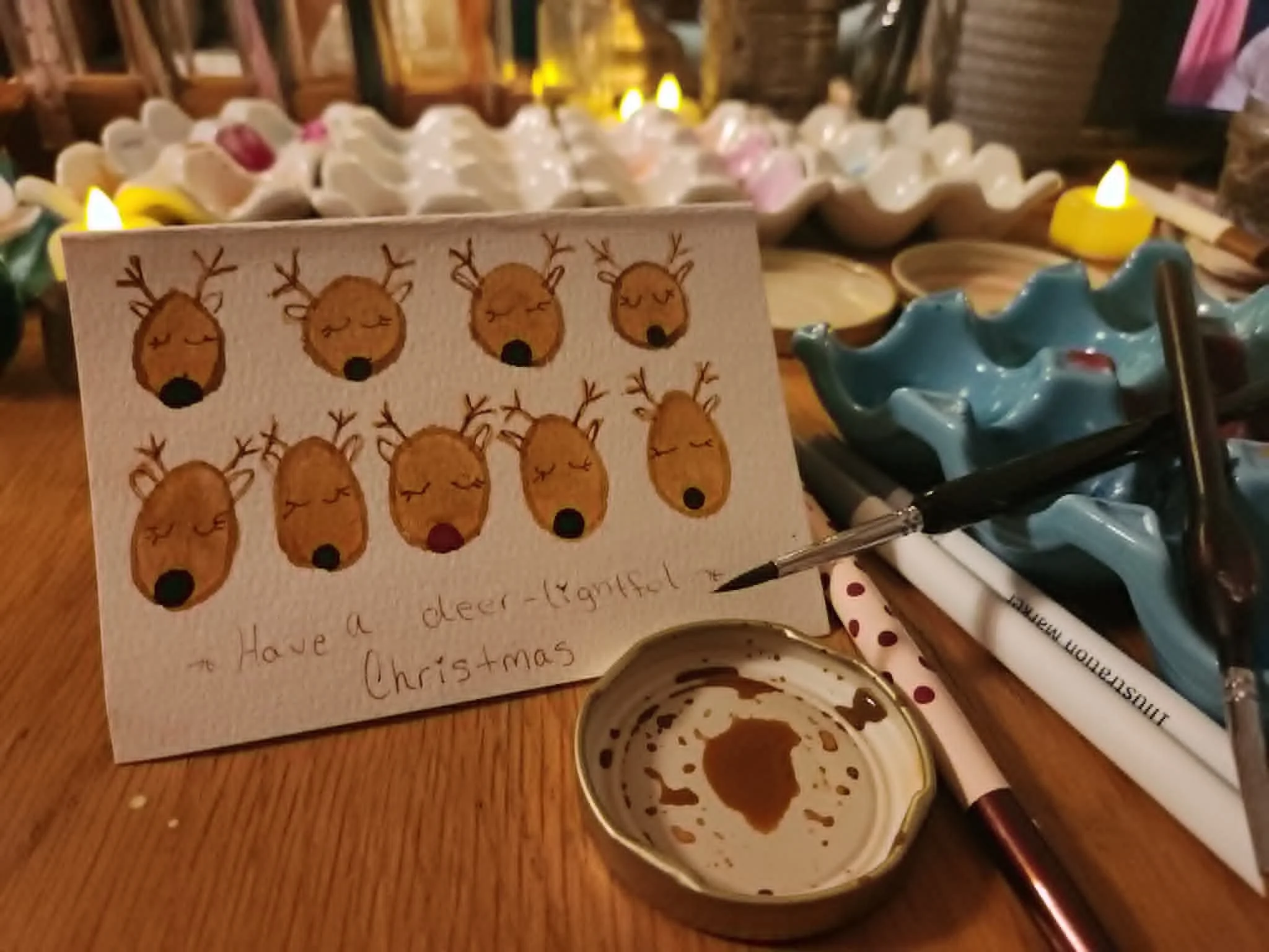 Water color Card