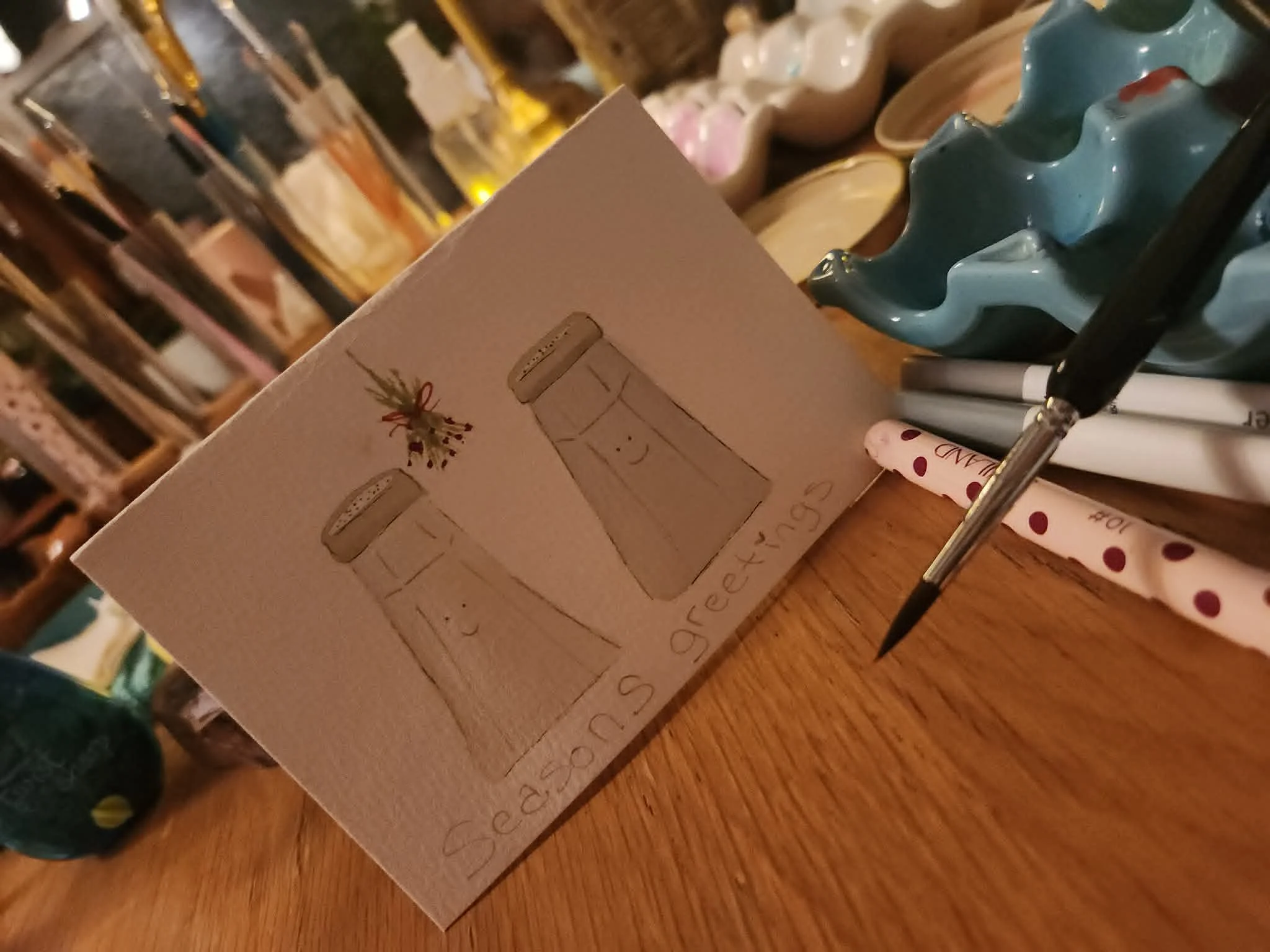 Water color card 
