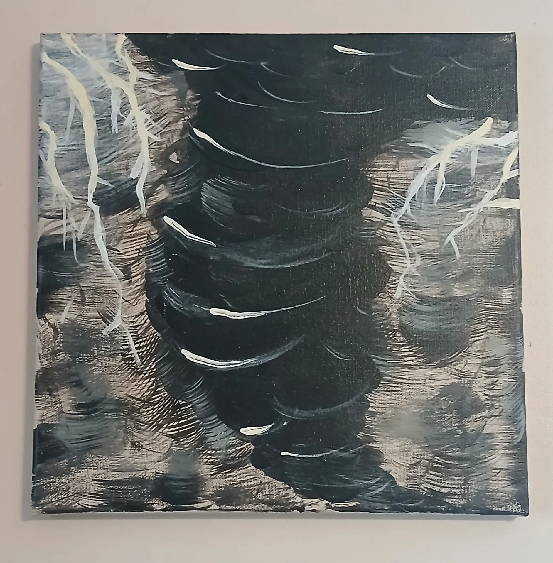 Stormy Wind! ( Medium Acrylic) 