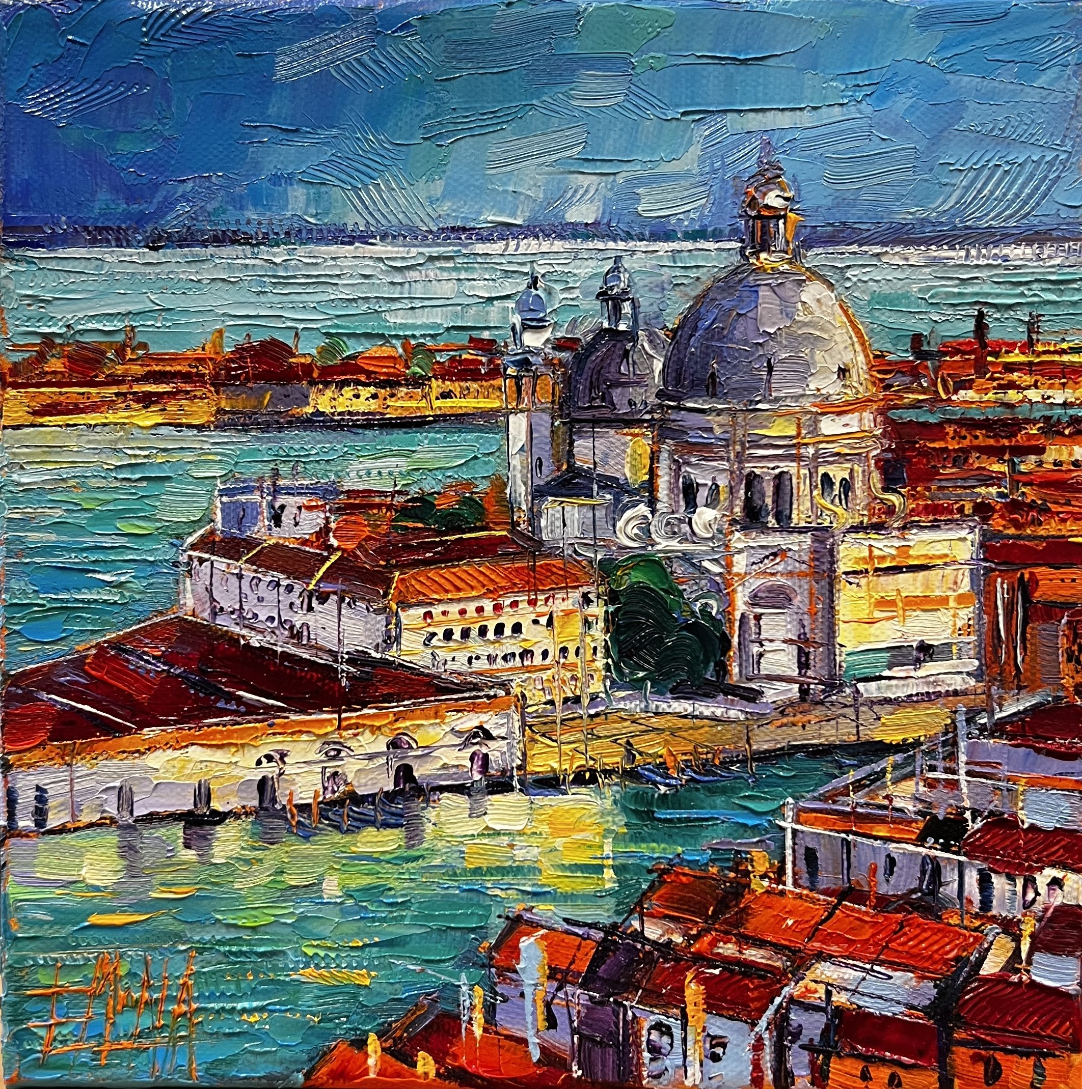 Venice aerial view