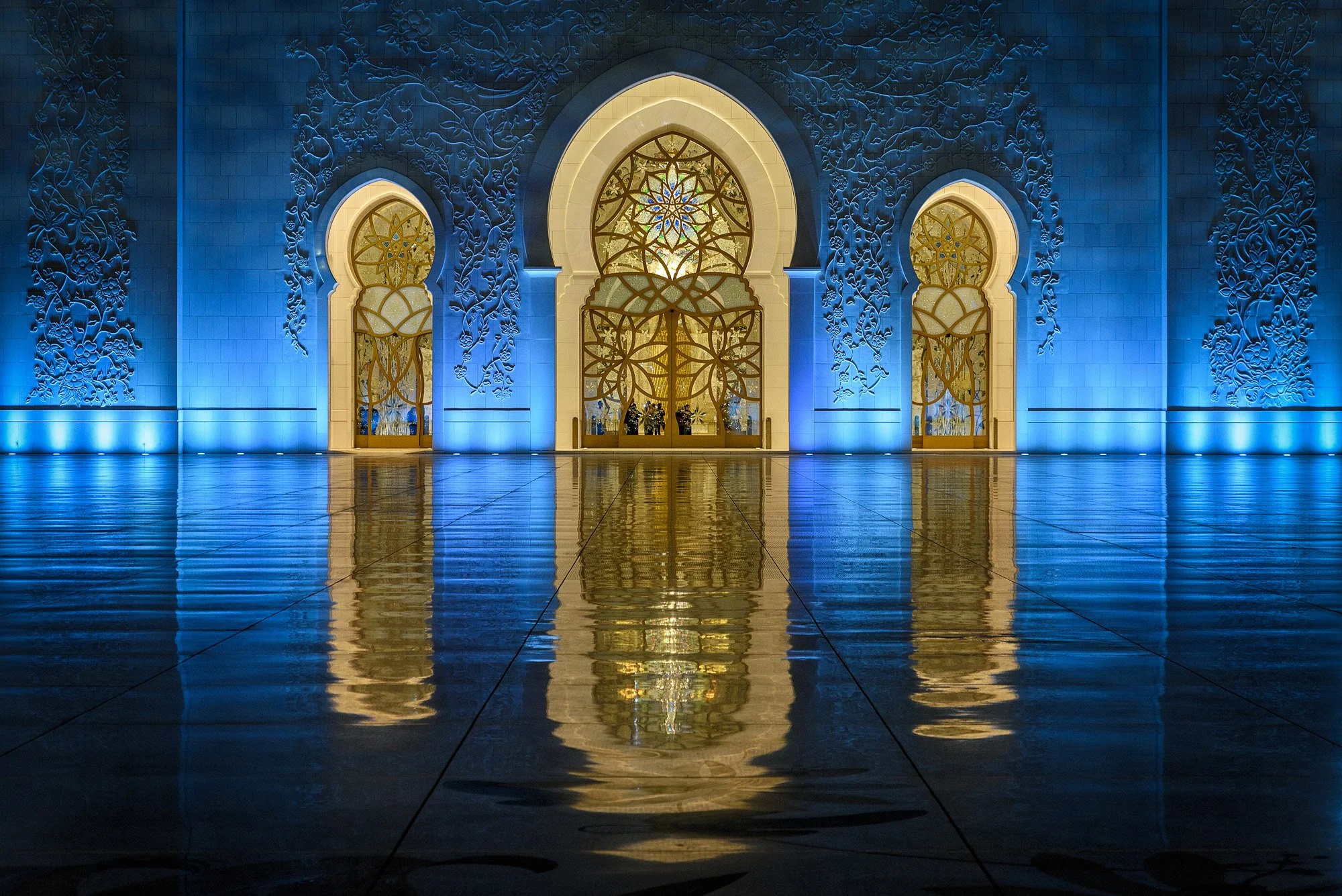 Courtyard Reflections - Abu Dhabi, UAE