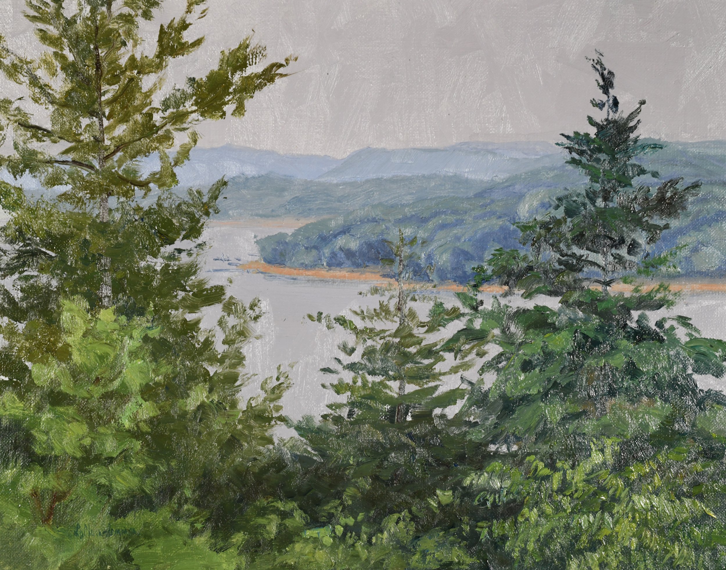 Vista From A Park Bench