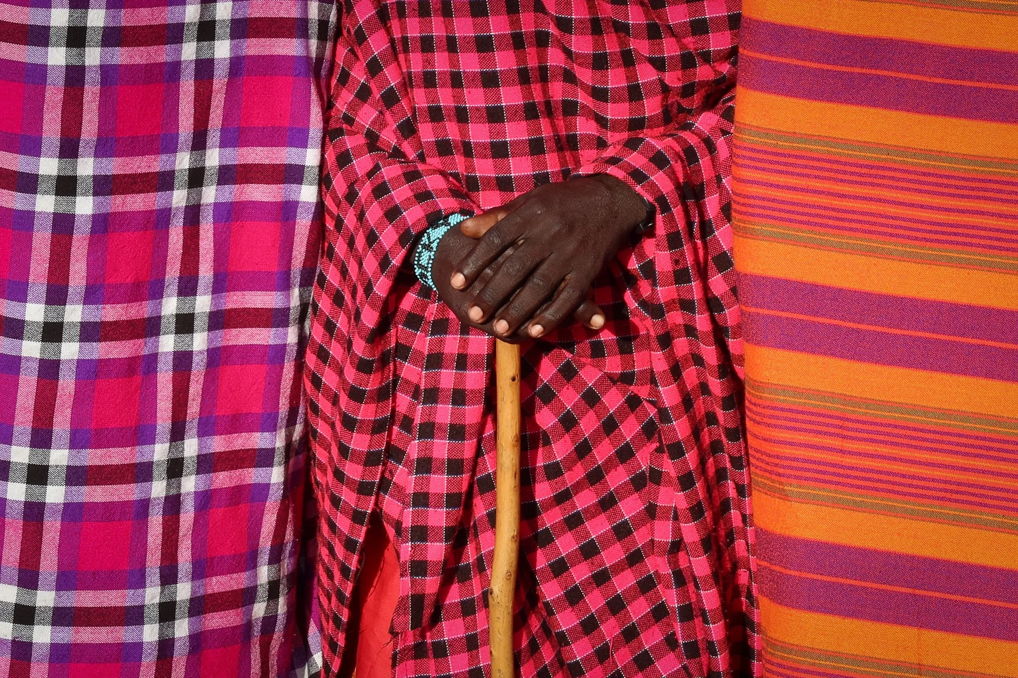 Maasai Shuka - Ololaimutiek Village, Kenya