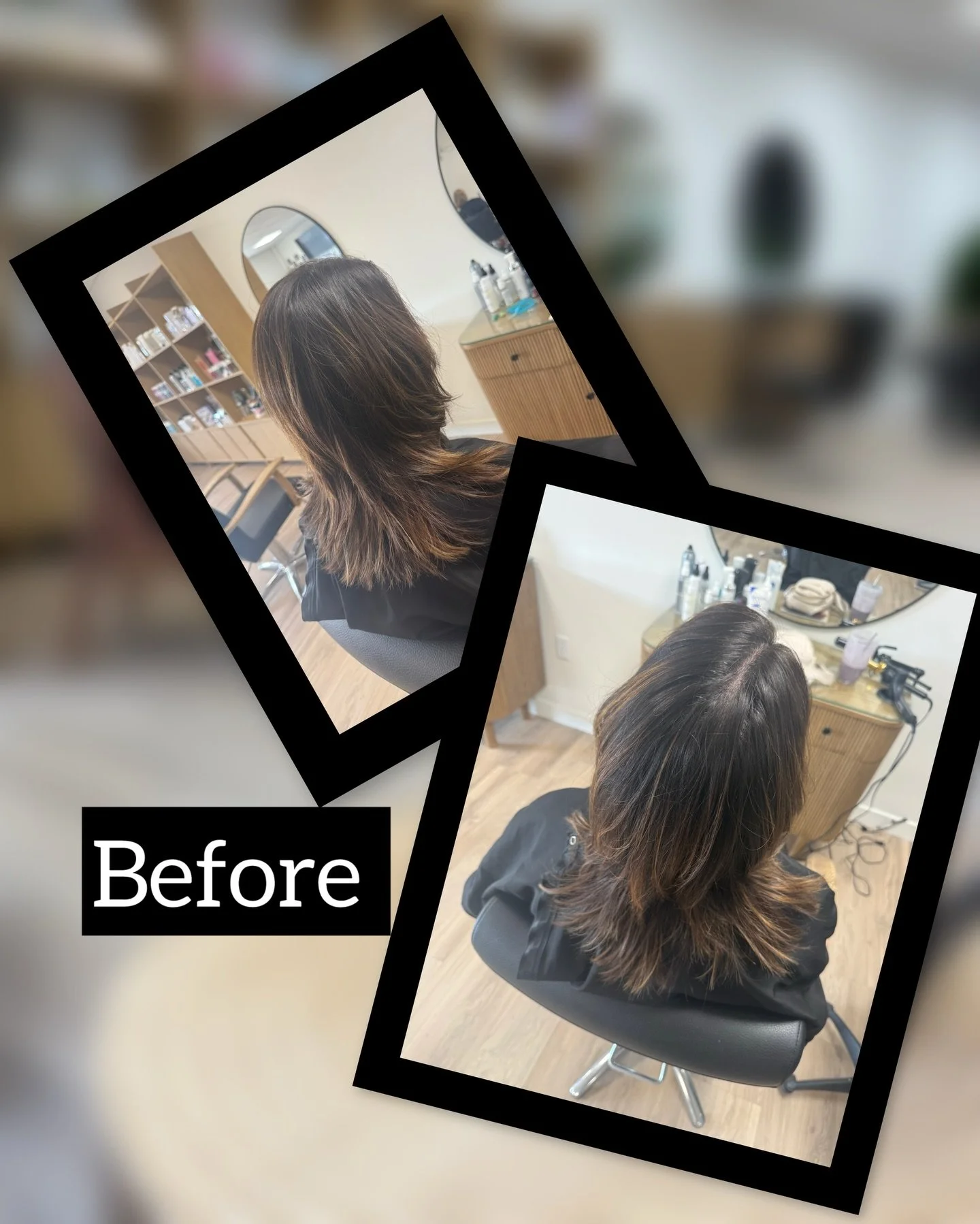 Who loves a before and after? 🙋&zwj;♀️🙋&zwj;♀️🙋&zwj;♀️

Look at the shine and dimension of this transformation @vohana_salon did. A.K.A. Shelly 

Want your very own transformation? 
📞860-373-3195