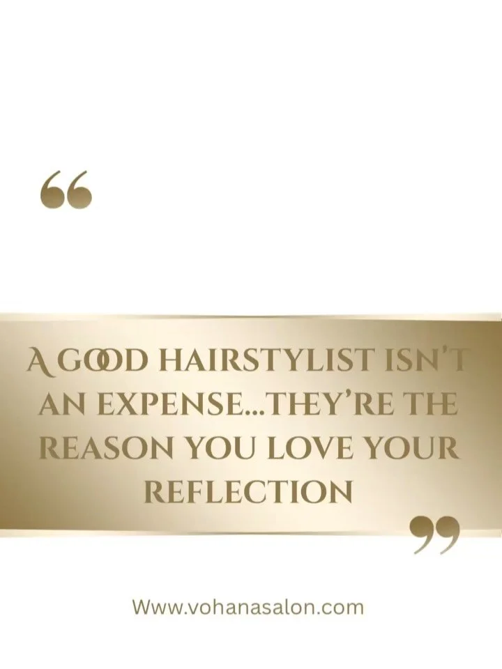 The goal isn&rsquo;t just a good appointment. 
The goal is predictable, consistent hair every visit. 

That&rsquo;s why we at VOHANA customize the color placement, tone, and maintenance around your real life&mdash;not just a photo. 

Once we dial it 