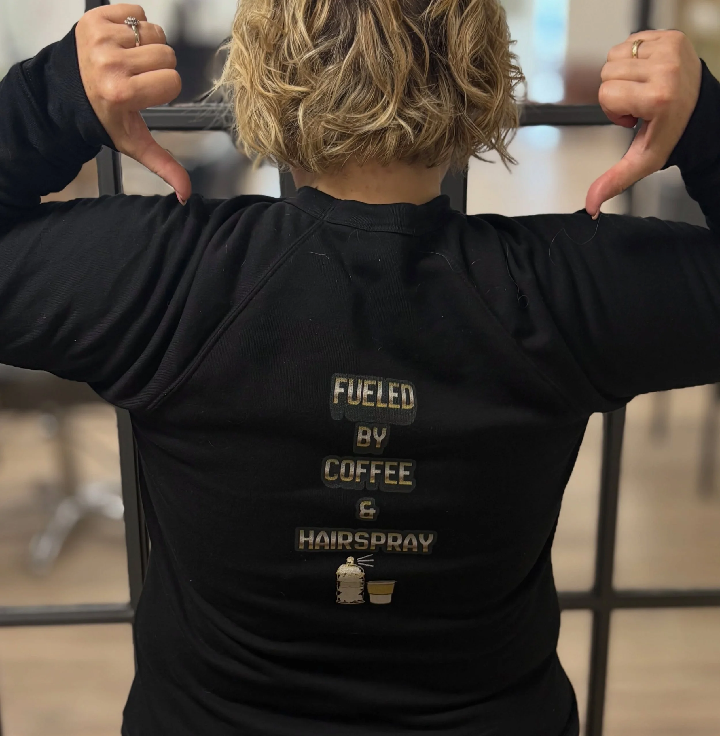 Most hairdressers are fueled by coffee and hairspray!!