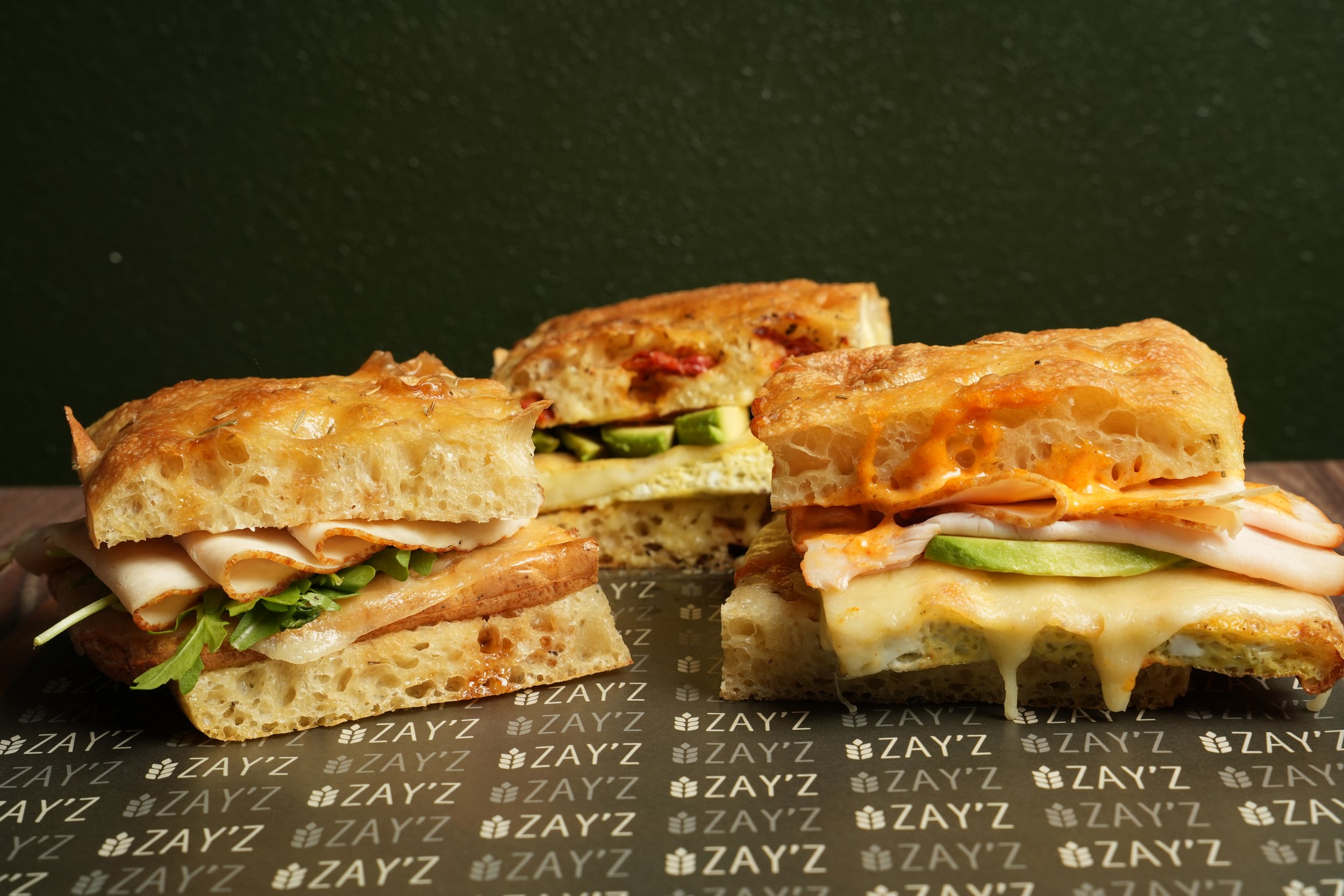 Newport Beach best sandwich, fresh focaccia sandwich in Newport Beach CA and Balboa Island. Zay'z Artisanal Deli in Newport Beach.