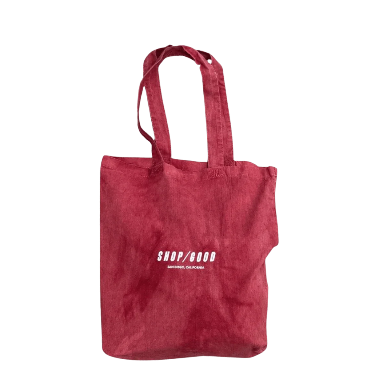 Shop Good, Madder dyed totes