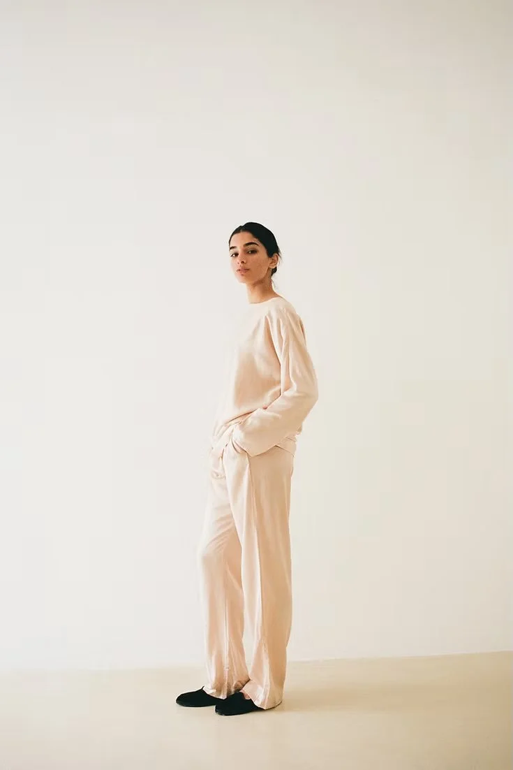 Perennial, Walnut dyed silk