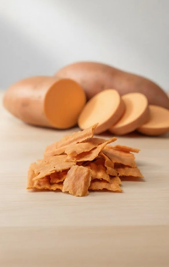 Sweet Potato Dog Treat Cookie Healthy Single-Ingredient