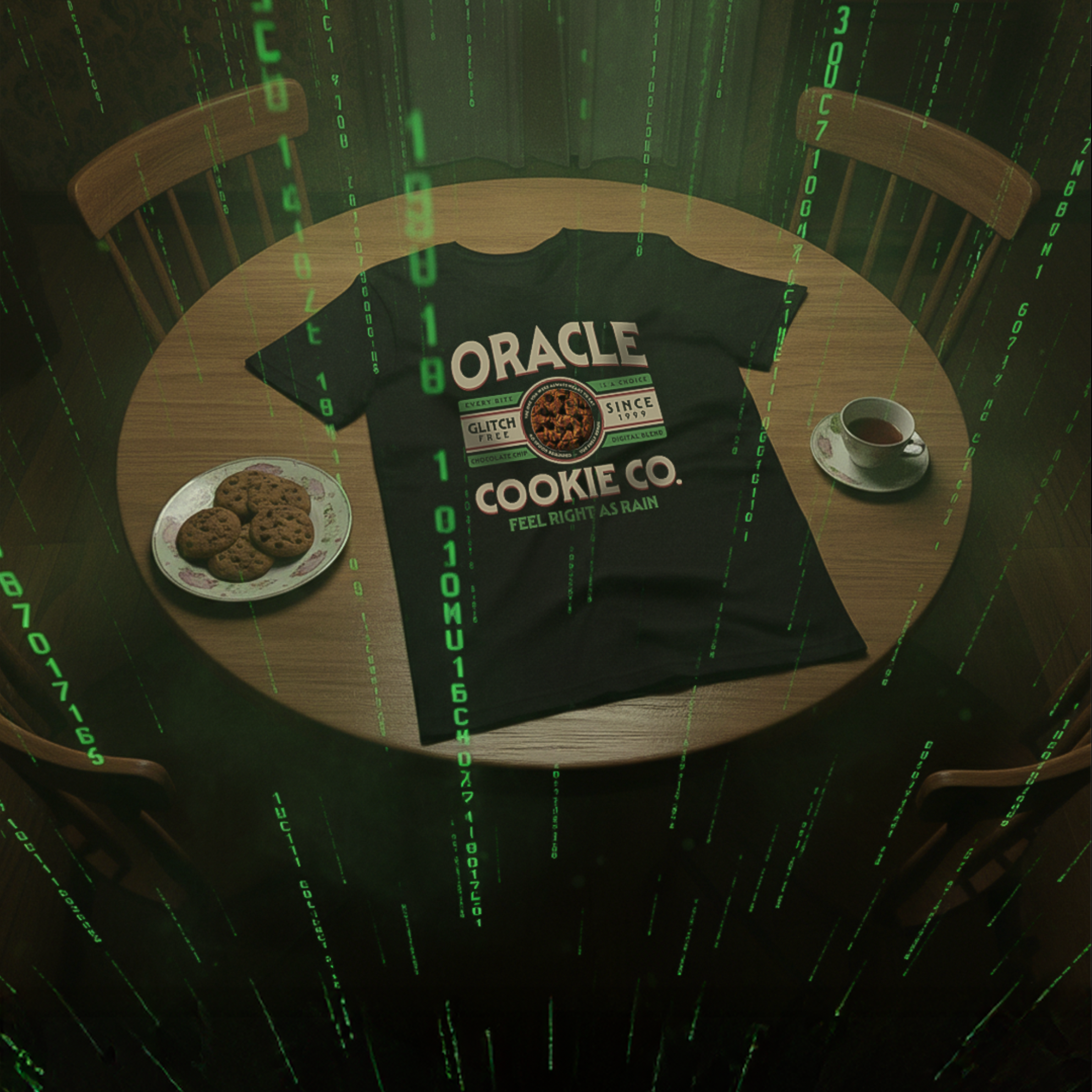 Oracle Cookie Company shirt