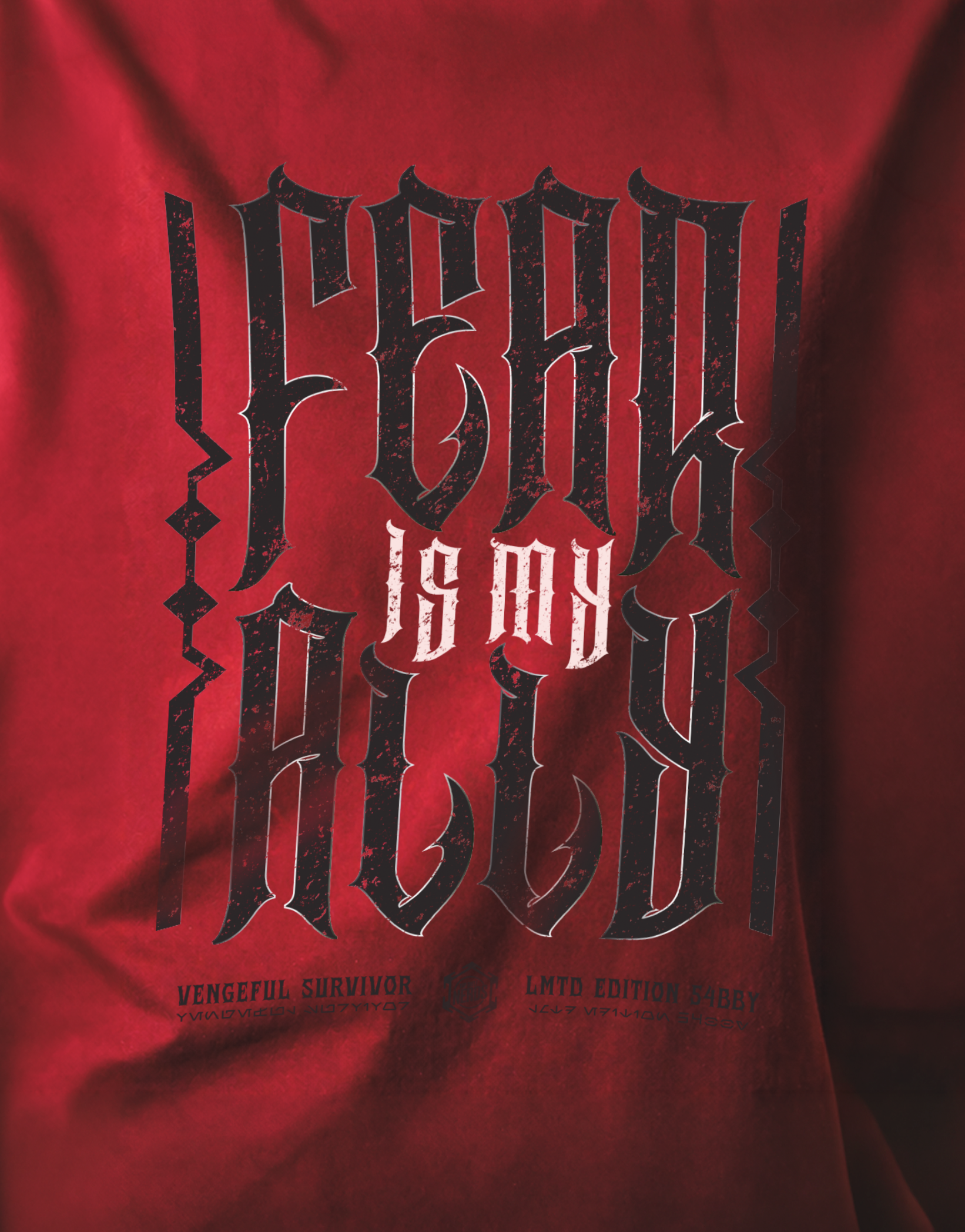 FEAR IS MY ALLY HEAVY TEE