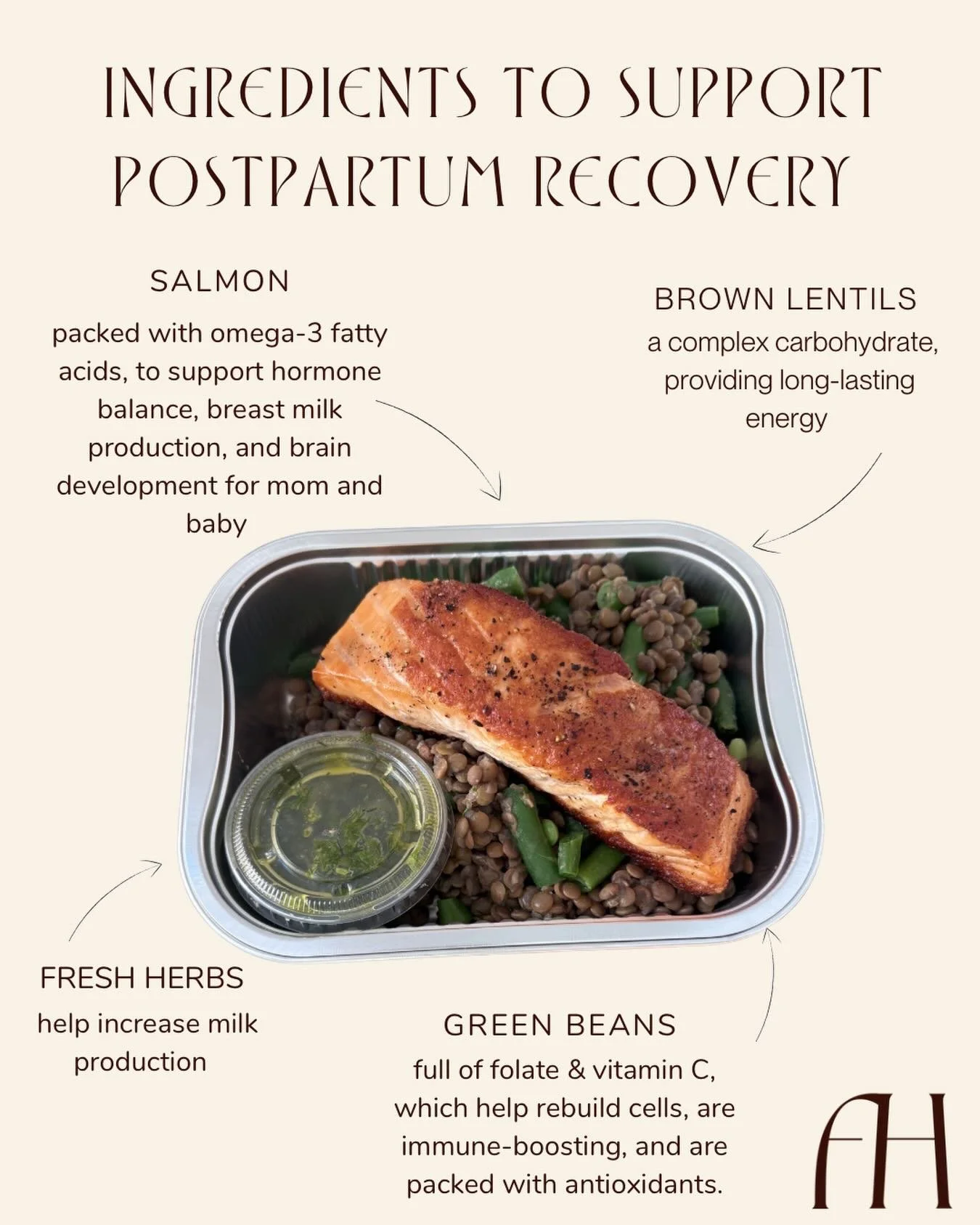 Take decision making off your plate, and add nutrition. 

What you eat has a direct impact on your energy levels, milk production, cell rebuilding and your mood. 

Our meals are designed to fill you up with the nutrition your body needs to make recov