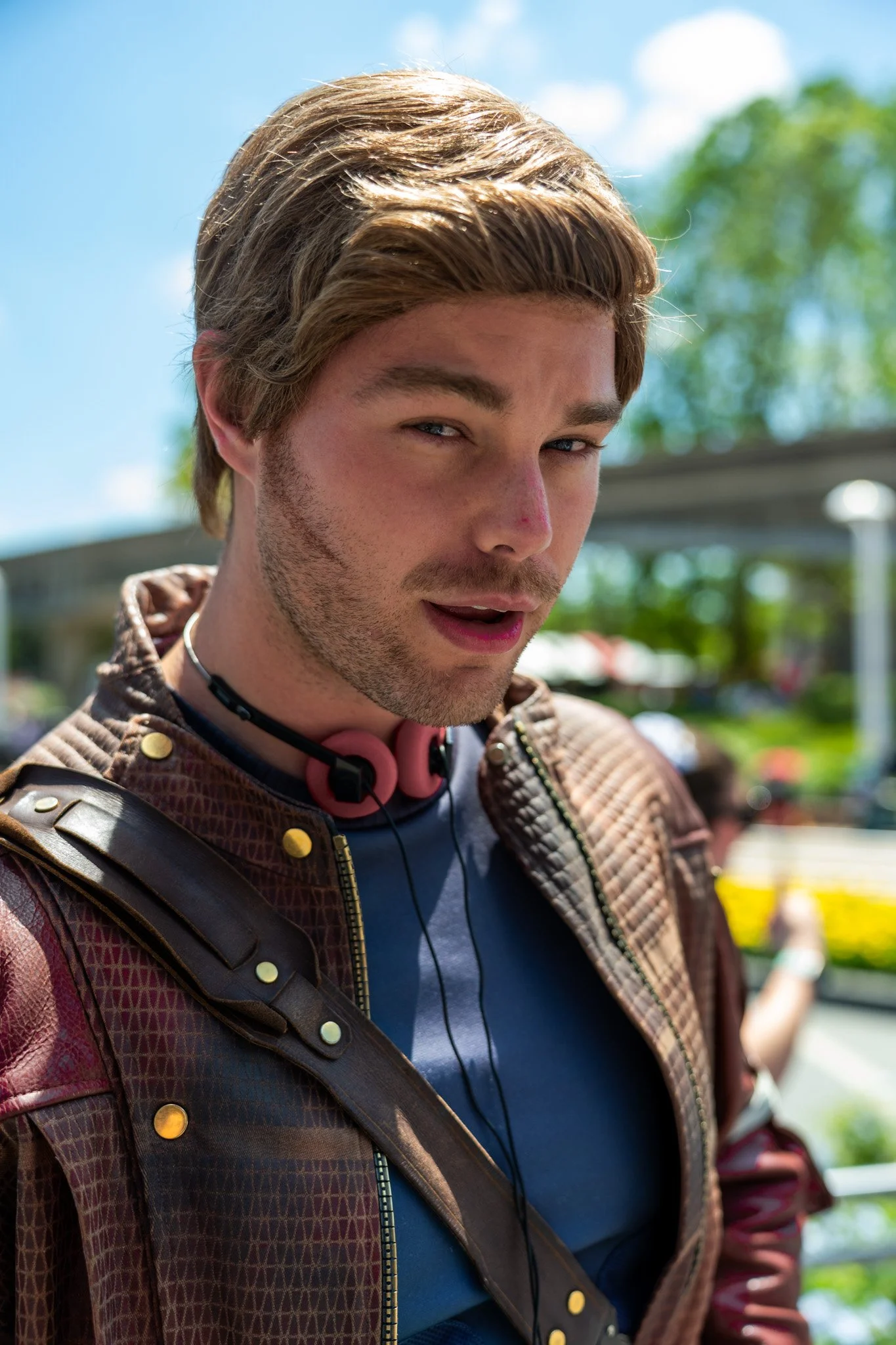 Peter Quill or Star Lord at Disney's Epcot