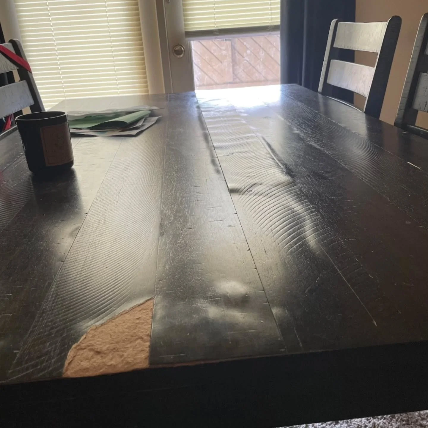 Table top falling apart?

Don't throw in the towel (or the table) just yet!

We can make you custom table tops that are sturdy, repairable for any accidents completely custom for your home and won't drain your wallet.

#NZMade #Kymira #handmade