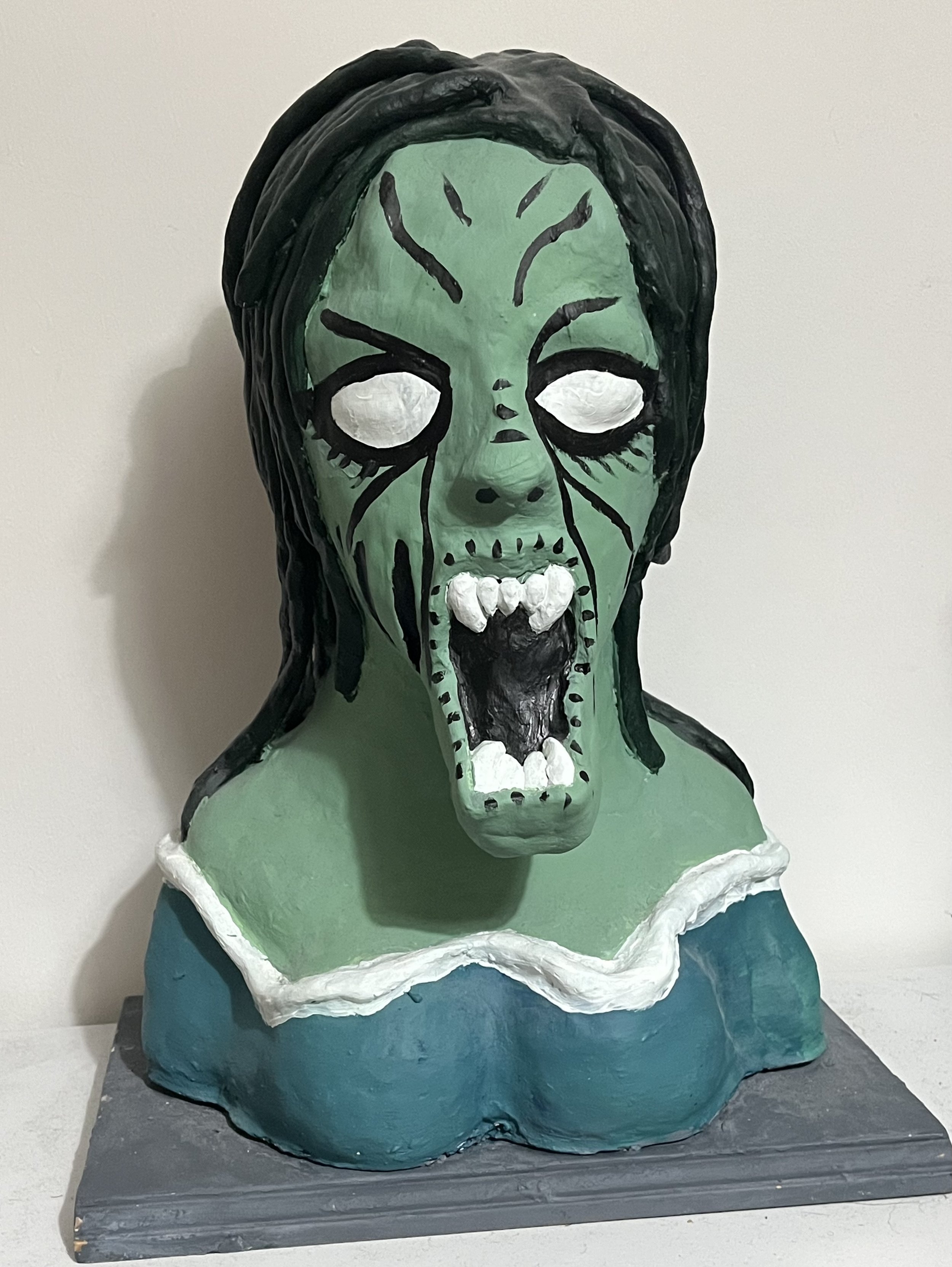 Scary Woman - clay