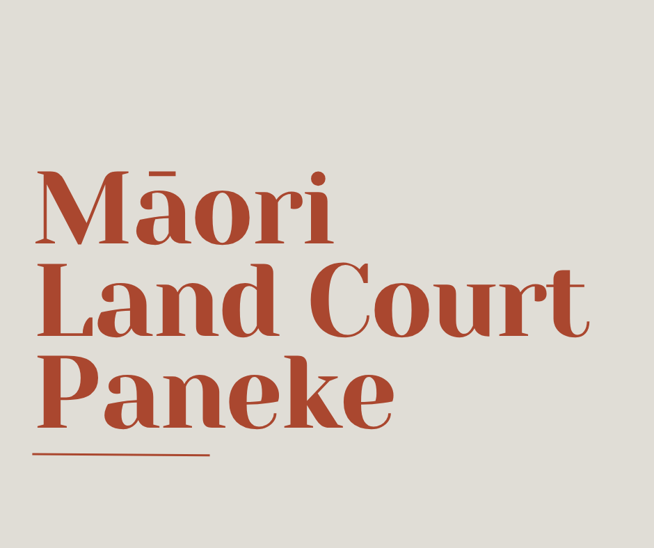Māori Land Court clinic