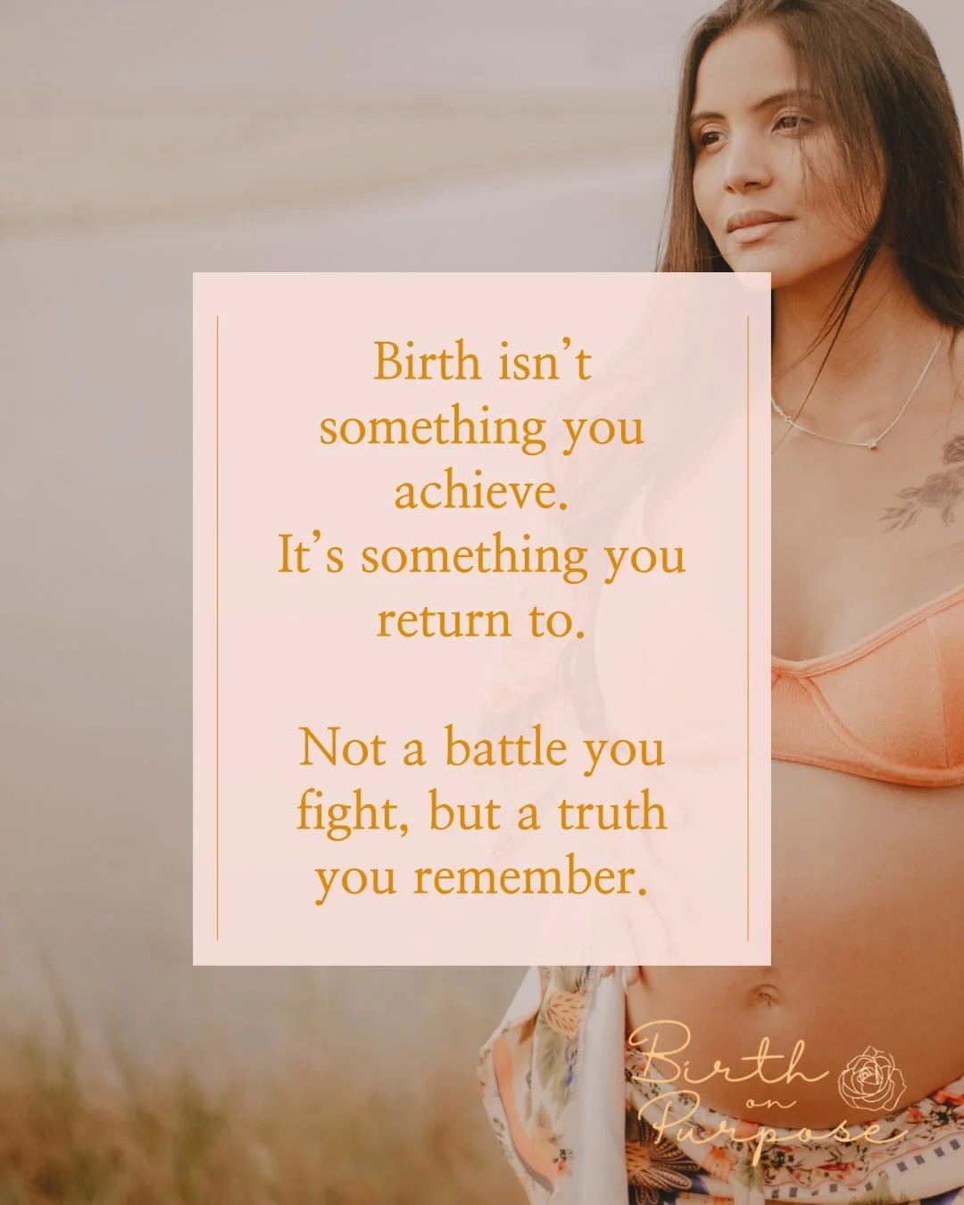 Birth isn&rsquo;t asking you to learn more, try harder, or perform better.

It&rsquo;s asking you to unravel what fear taught you,
remember what God already placed within you,
and reclaim the authority you were always meant to stand in. 

This isn&rs
