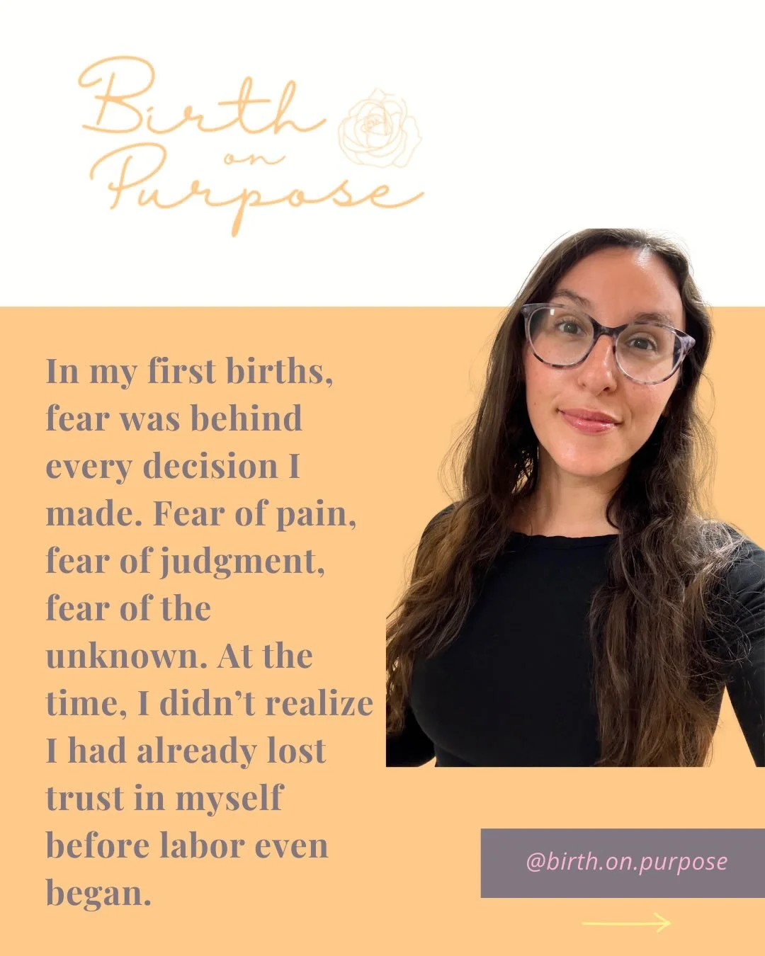 I didn&rsquo;t realize I had already lost trust in myself before labor even began.

Not because I didn&rsquo;t love my baby.
Not because I wasn&rsquo;t strong.
But because I had been taught to doubt myself for so long that it felt normal. 

Normal to