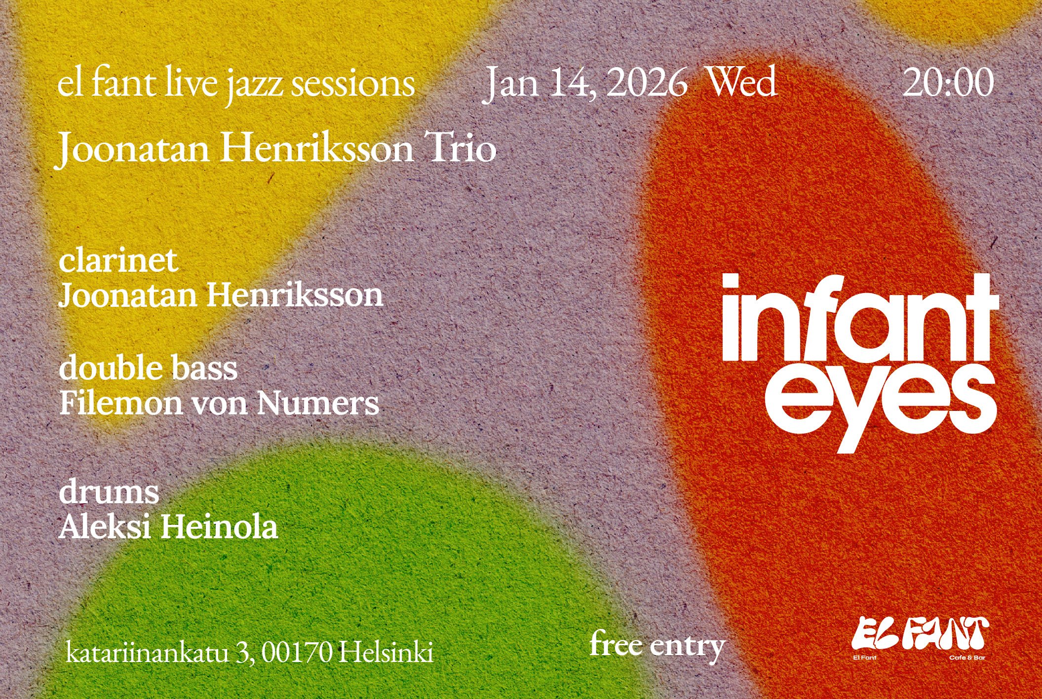 Joonatan Henriksson Trio – Live at El Fant