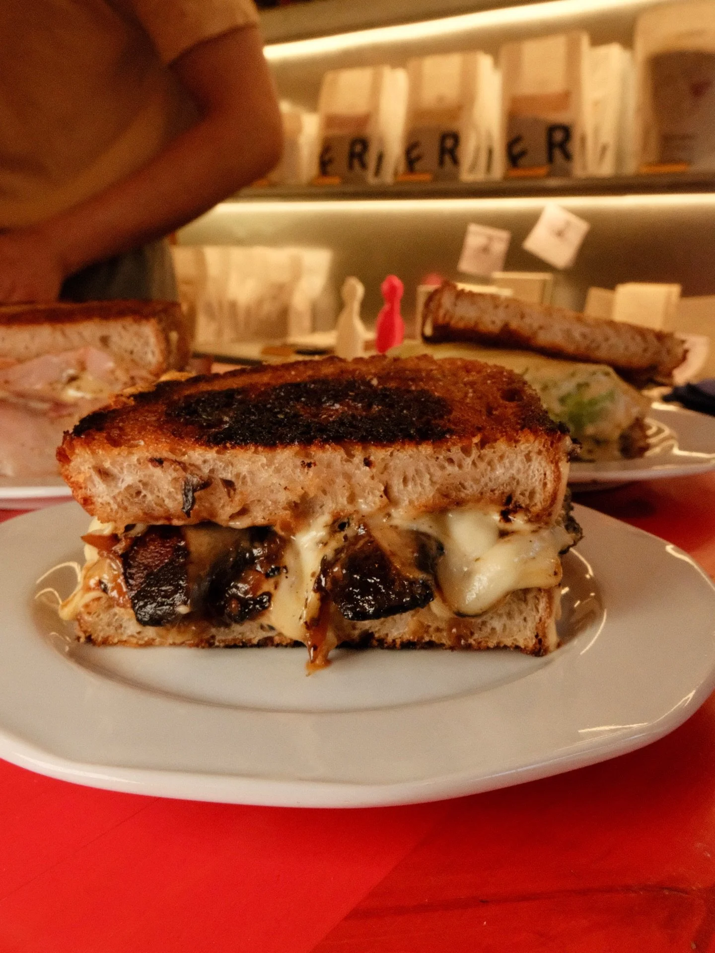 We prepared some grab-and-go sourdough Sandwiches for the Red Bull Heavy Meta crowd today!@redbullsuomi 
🥪Ham &amp; Cheese (L)
🥪Avocado &amp; Cheese (V) (L)
🥪Mushroom &amp; Cheese (V) (L)
Lunch as usual 11:00&ndash;15:00
salads, pasta &amp; sourdo