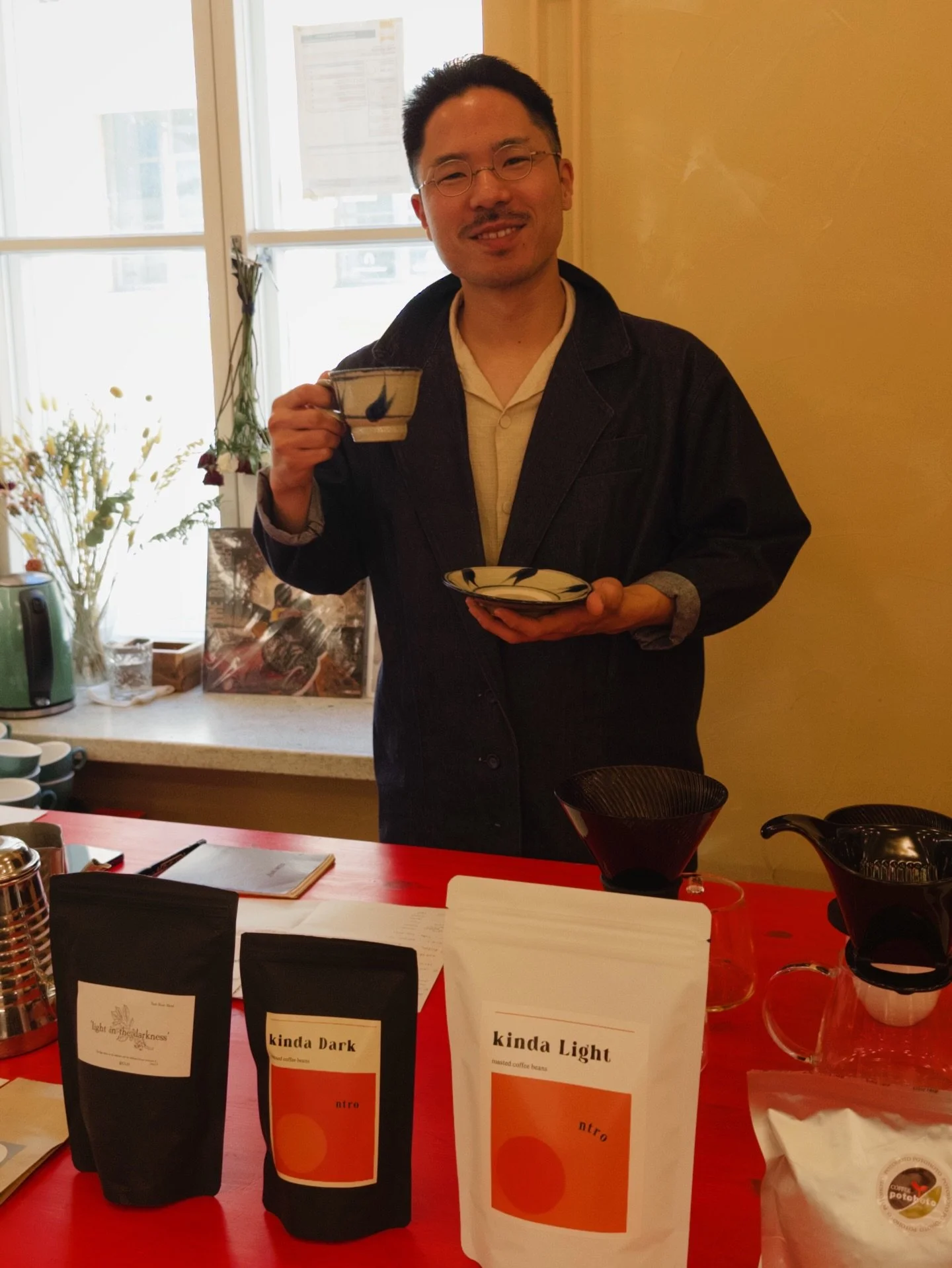 Today, 12:00&ndash;18:00 &mdash; join us at El Fant for (A)INOWA by Maria and Saari.

Last Sunday, Naoto&rsquo;s final ntro pop-up brought a beautiful and gentle atmosphere to El Fant. Thank you to everyone who came by for coffee, conversation, and a