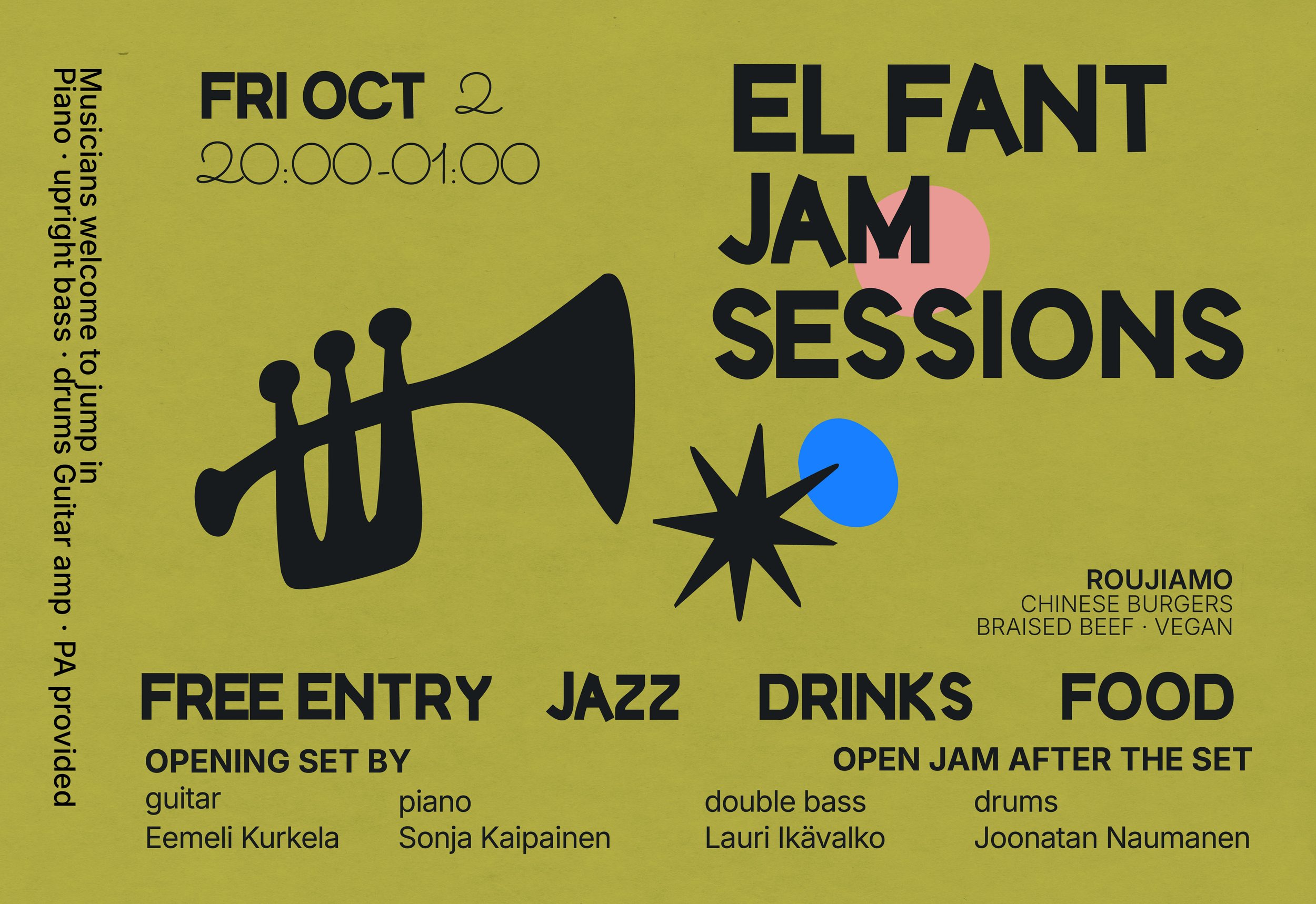 El Fant Jam Session · 2 October 2026
